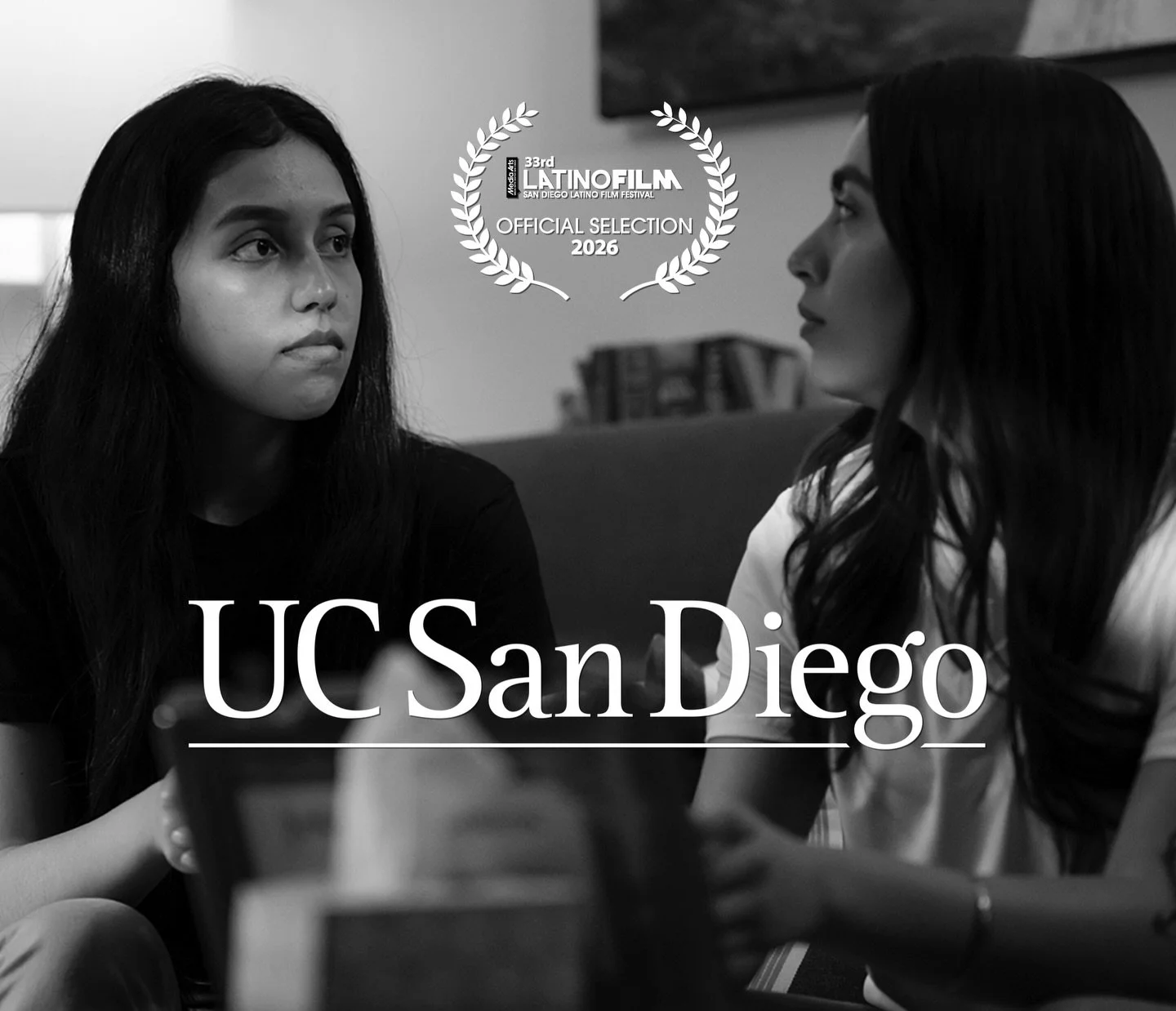 Thanks to the San Diego International Film Festival, I was given the opportunity to speak about my journey as a film-maker and co-producing Monochromatic with Sofia Carrillo to a film studies class at UCSD. It was a great experience and the students 