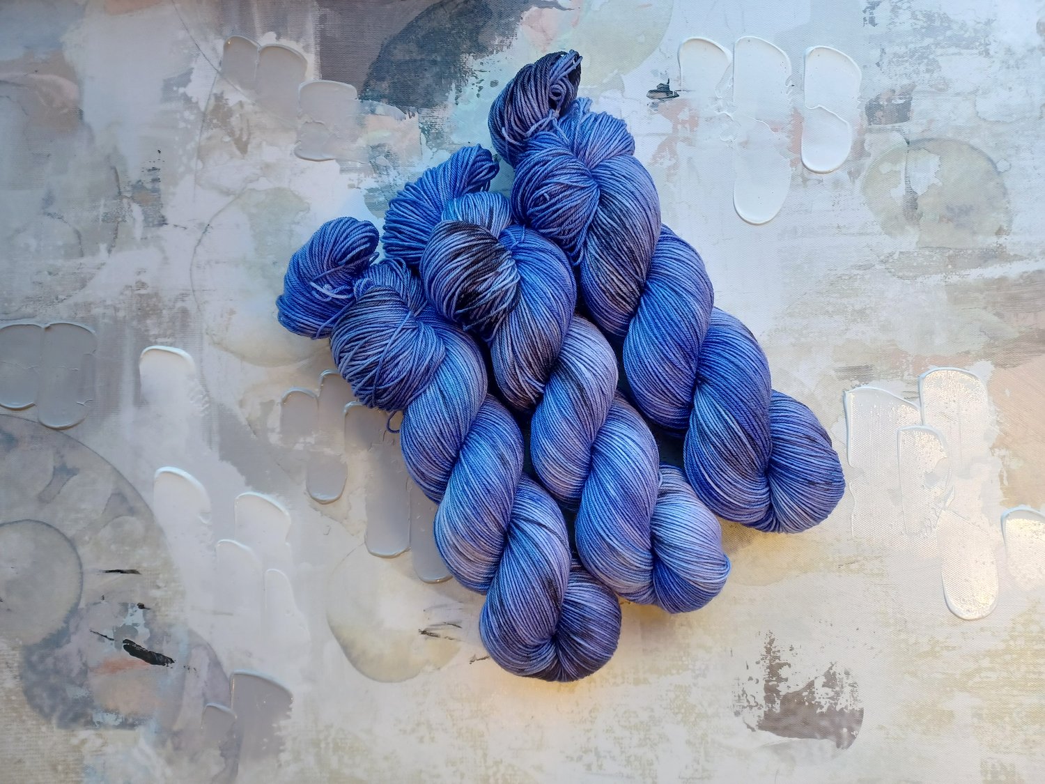 Royalty - Hand-dyed Yarn, Sock Yarn, Wool Yarn, Dark Purple - 75