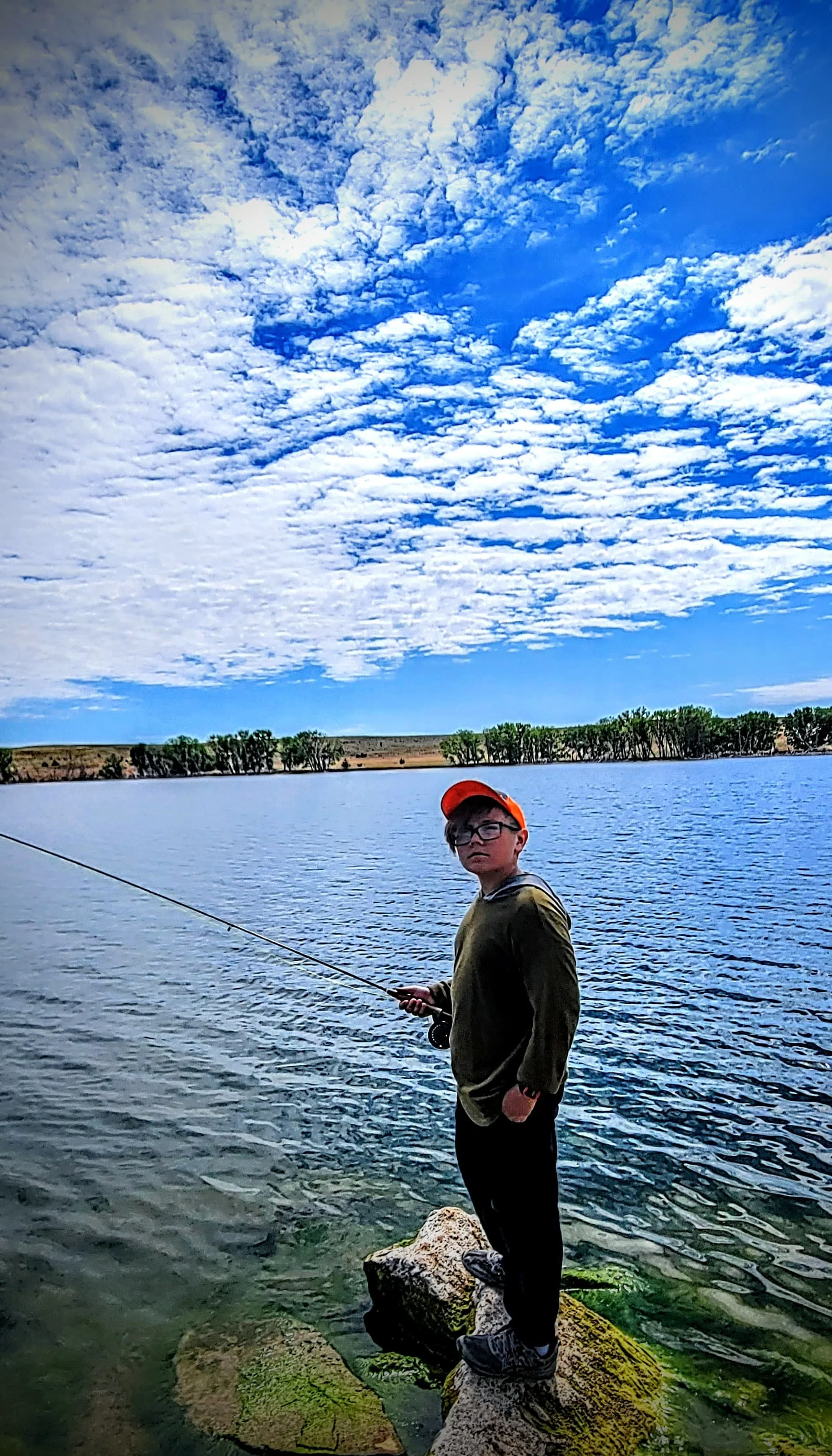 Flyfishing at Horsethief Reservoir 6-14-2025