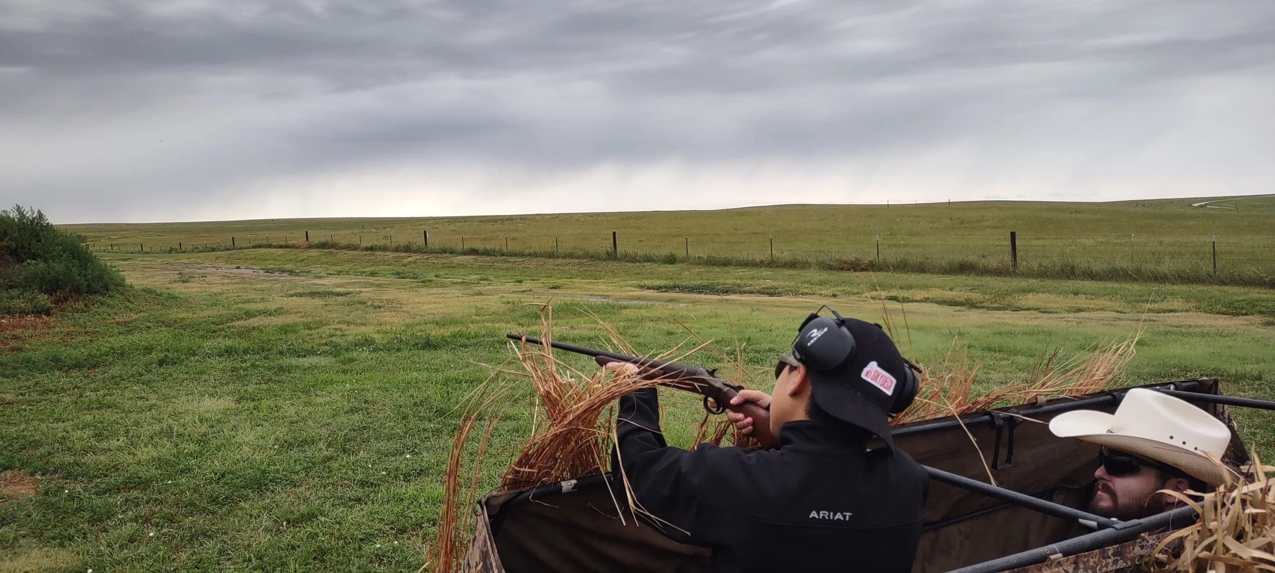 Introduction to shotguns and wing shooting at Jetmore City Lake 8-9-2025