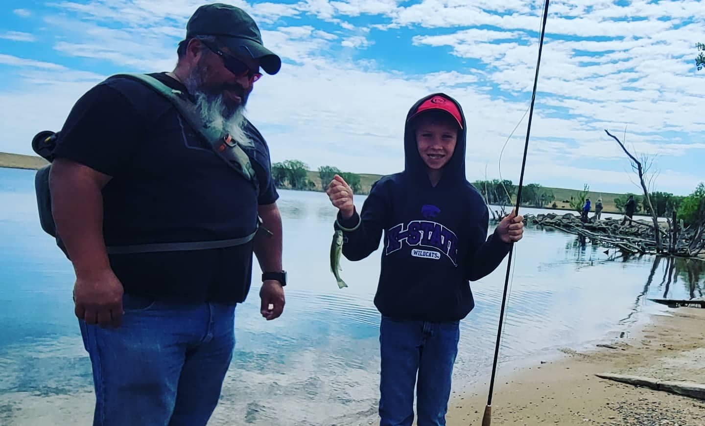 Trout Fishing at Mead Lake 2-22-2026