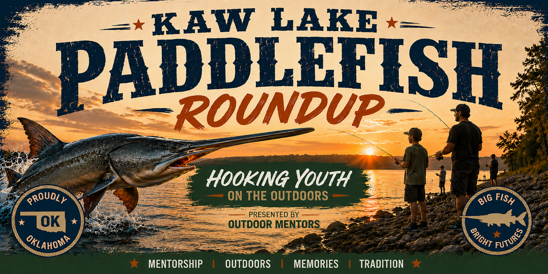 Kaw Lake Paddlefish Round Up 7-11-2026