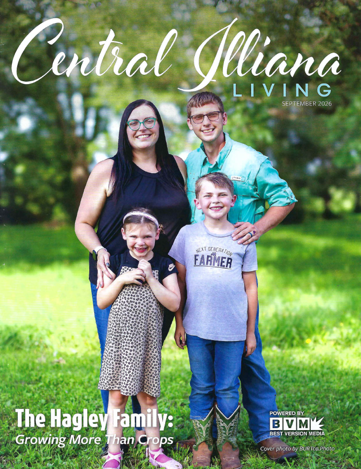 Image of the front cover of Central Illiana Living. Click to download!