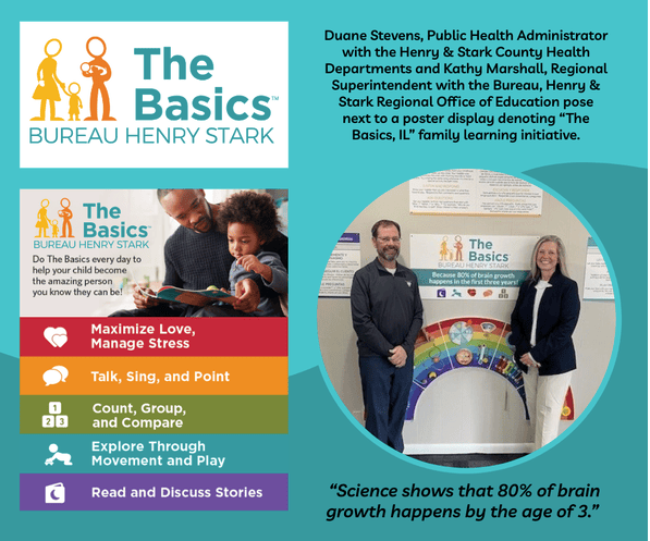 Image of The Basics Bureau Henry Stark flyer.