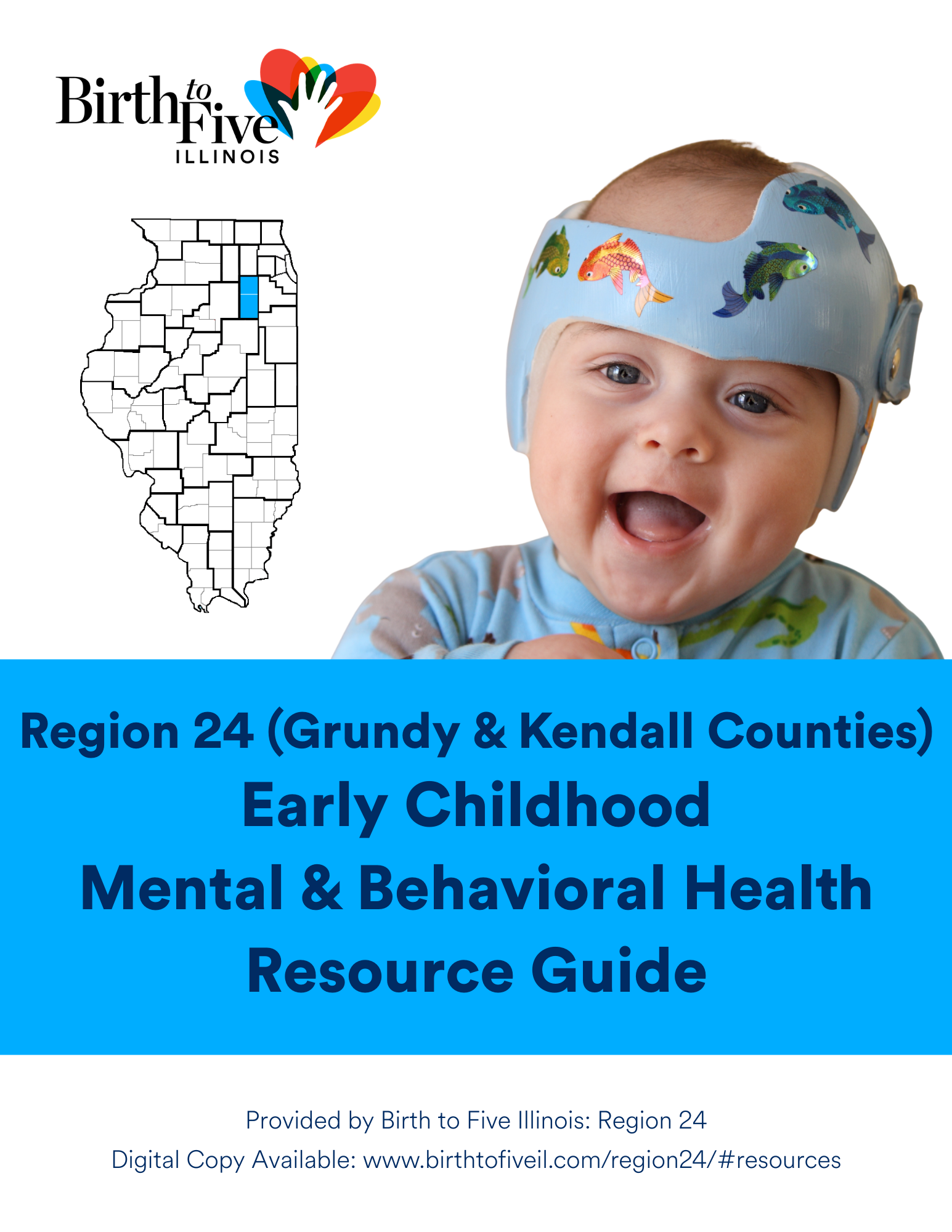Cover Image of the Region 24 Early Childhood Mental & Behavioral Health Resource Guide.