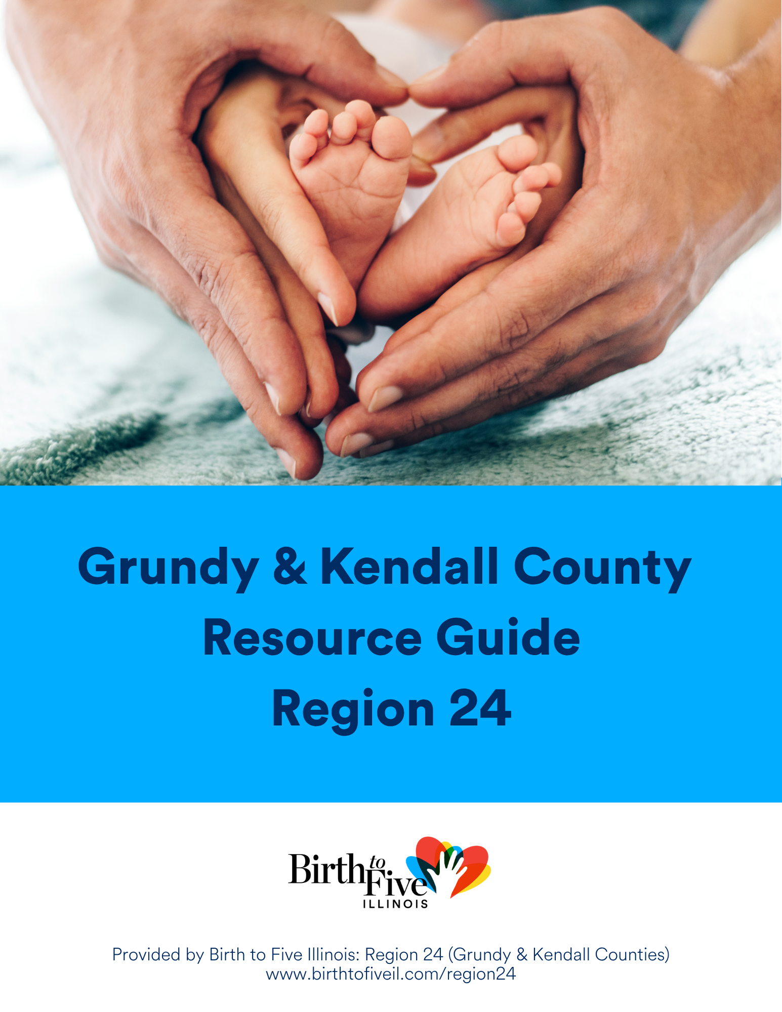 Cover Image of the Grundy & Kendall County Resource Guide. Click to download!