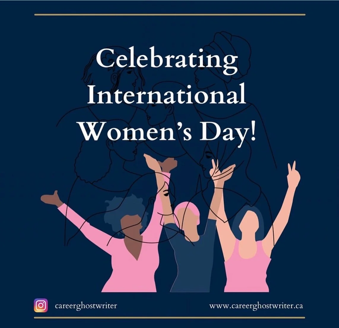 Celebrating #internationalwomensday ❤️ With one of my favourite comedian, close family and friends! 

Are you ready to start #WritingYourSuccessStory ? Send me an email or DM to get started.

📧 info@careerghostwriter.ca
👍🏾 Help your peers and coll