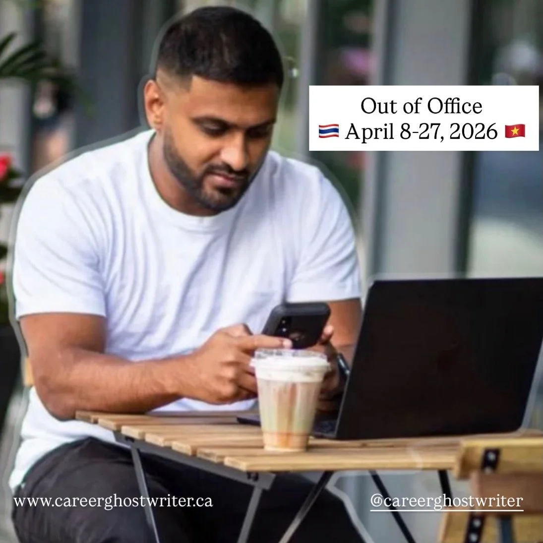 Setting up my automatic replies to &ldquo;Out of Office&rdquo; &amp; Do Not Disturb 😎 🇹🇭 🇻🇳 

I will be taking a limited number of orders from April 2-7, 2026. 

Are you ready to start WritingYourSuccessStory ? Send me an email or DM to get star