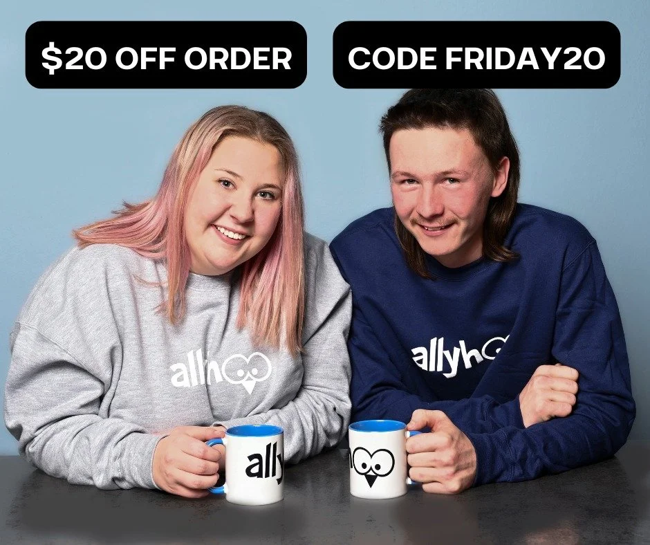 As Black Friday continues on, consider shopping our merchandise to help spread the word of our mission: Creating Love &amp; Comfort, One Patient at at Time.
Our sweatshirts are incredibly cozy and are perfect for the upcoming cold weather. We can't f