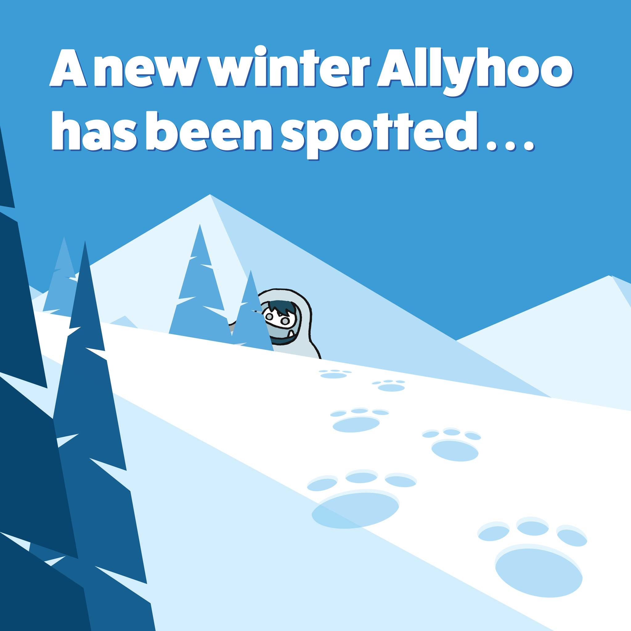 Keep your eyes peeled 👀

New limited edition Allyhoo will be revealing itself soon! 

#allyhoo #nonprofit #BuyOneDonateOne #winter