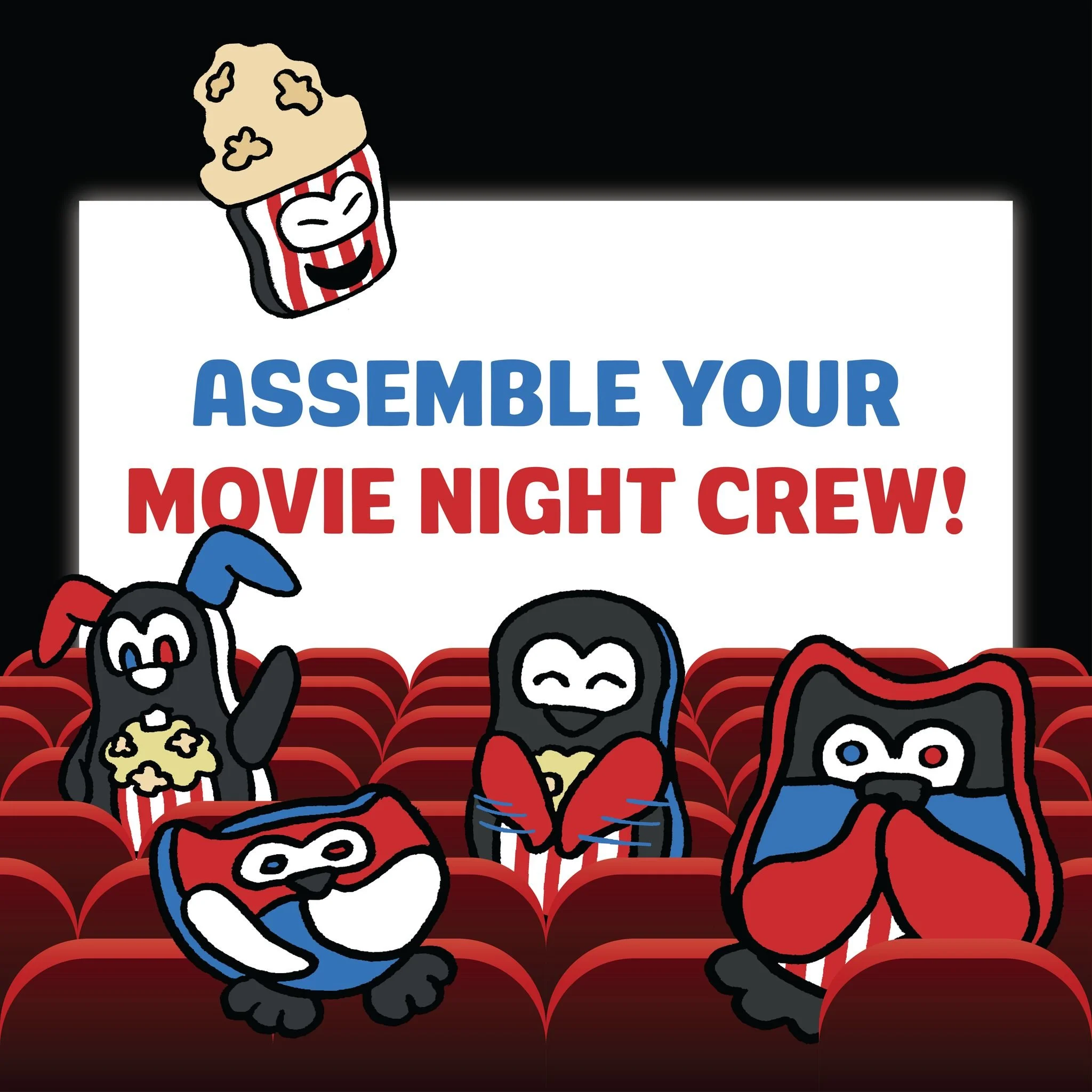 Assemble your movie night crew! 🍿🎬

It&rsquo;s Friday! Time to grab a blanket, press play, and snuggle up with your Allyhoos.

And while you&rsquo;re enjoying your movie night, you can help a child in a hospital or clinic have one too. ❤️

Give the