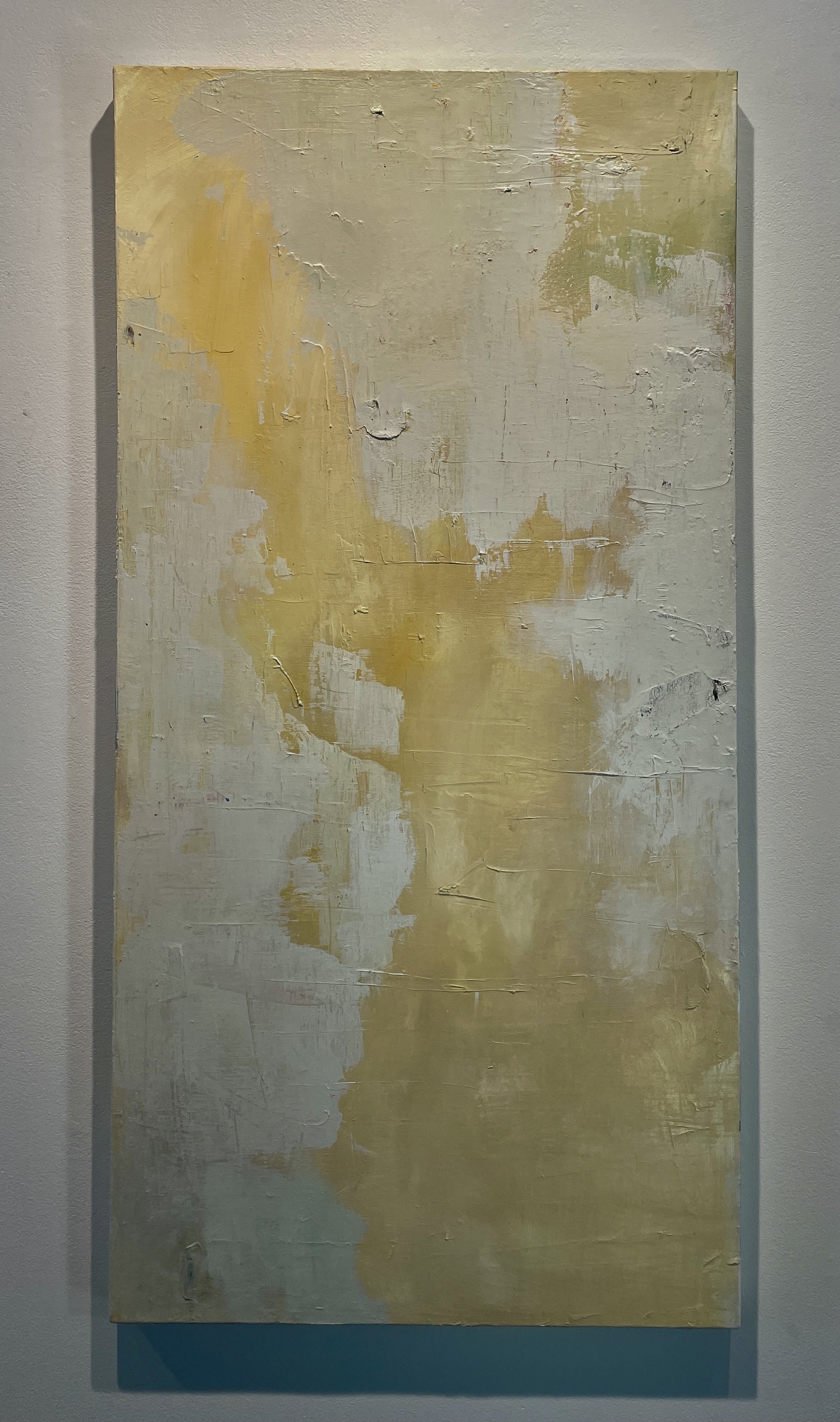 Chip Away 1. Acrylic on Canvas. 24 x 48