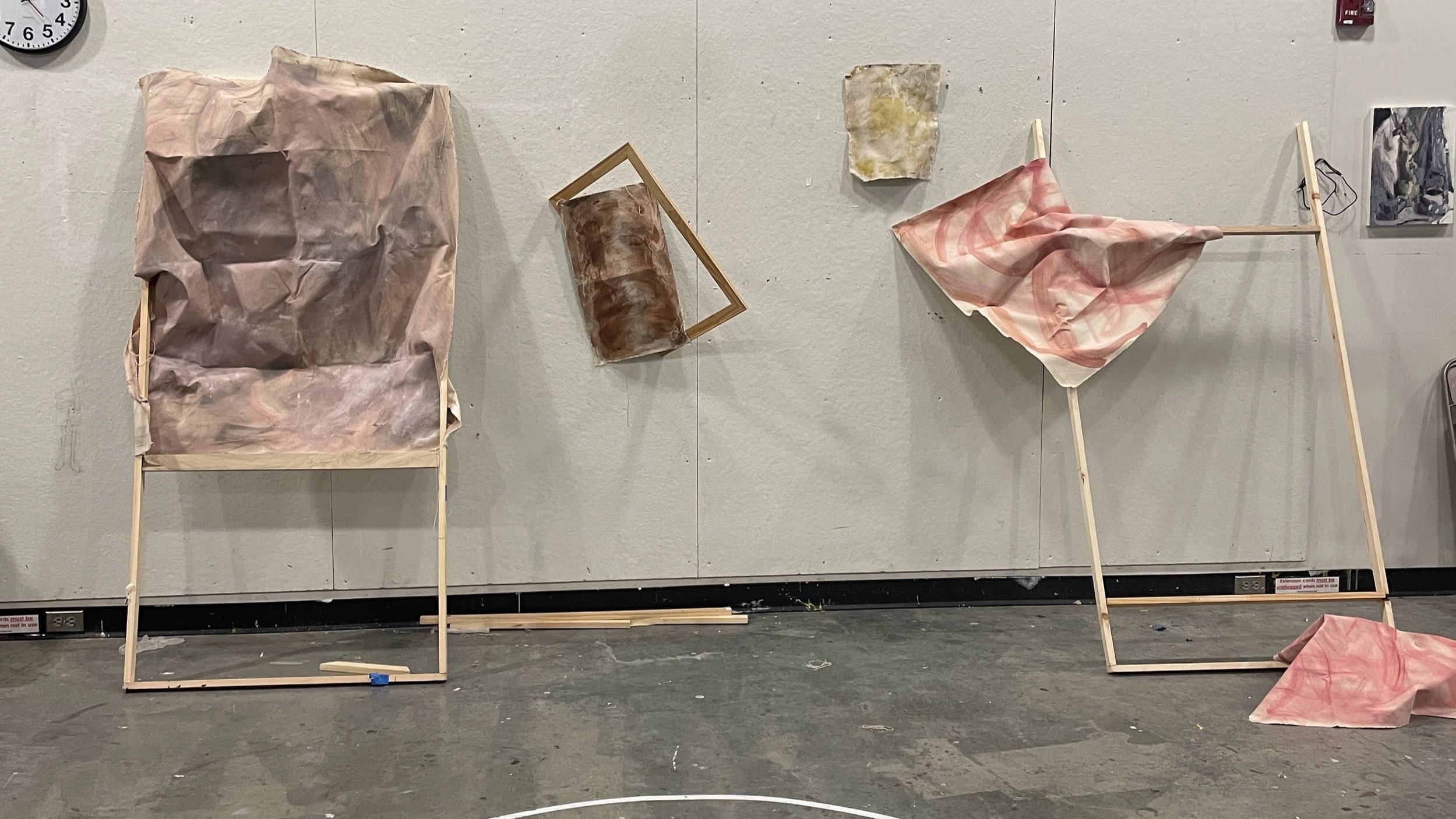 Critique set up, spring 2022