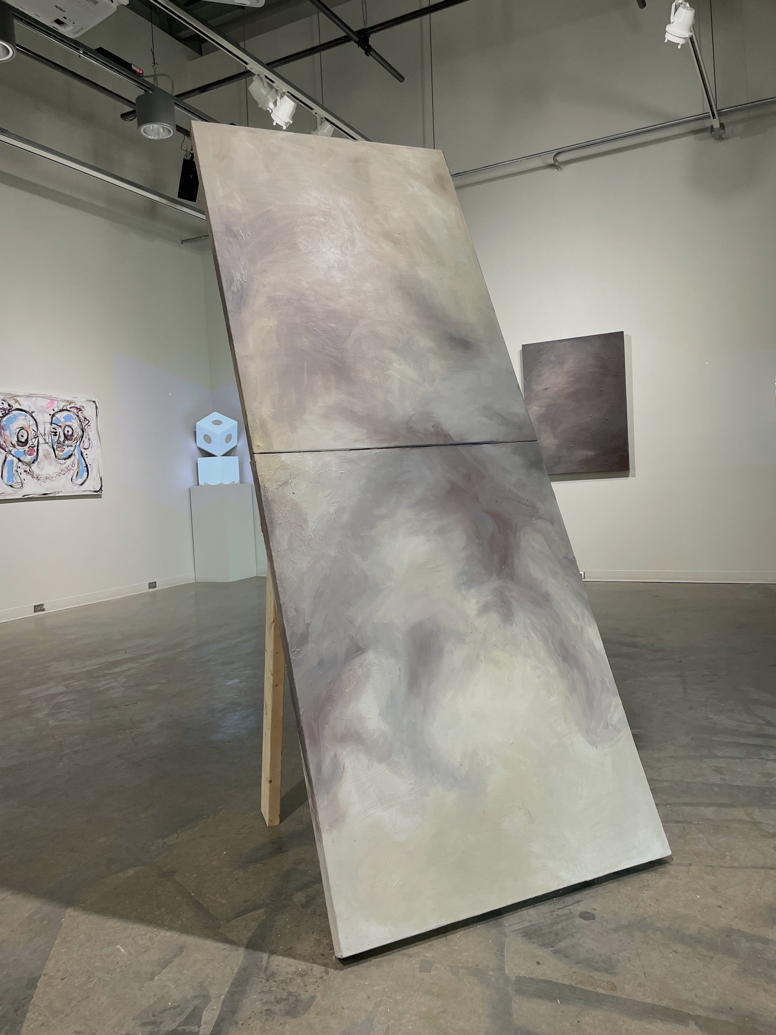 To Experience Love With 2022. Oil on Canvas. 36 x 98 inches