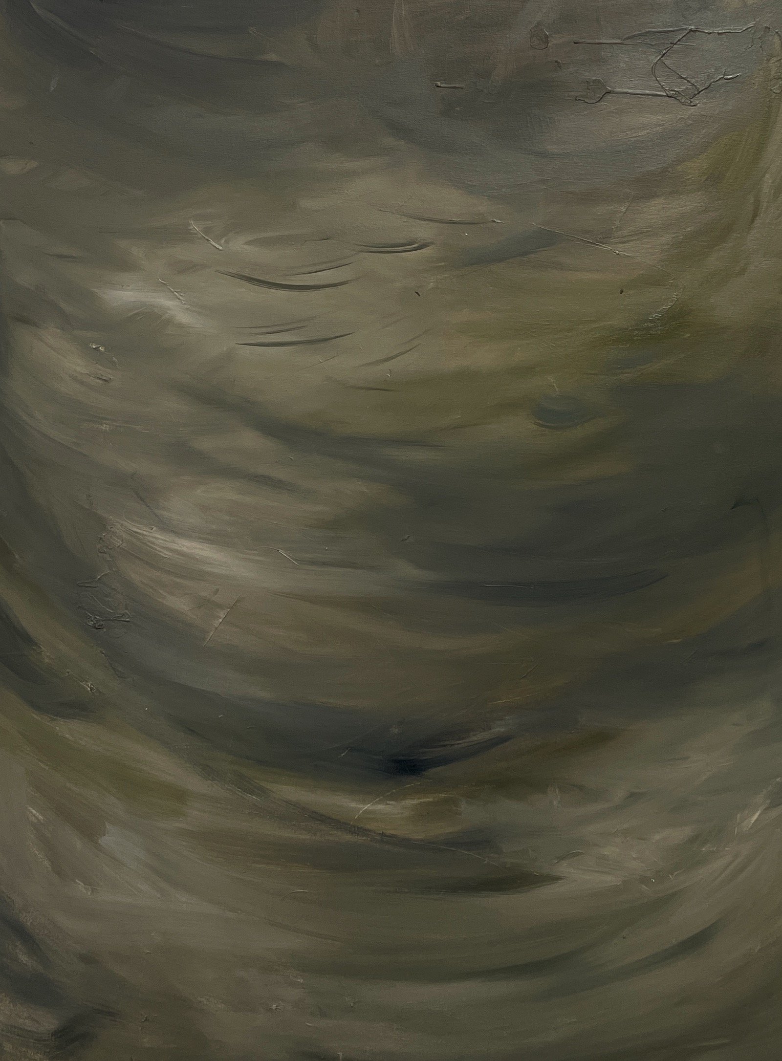 The Way We Were (left side). 2022. Oil on Canvas. 36 x 48 inches