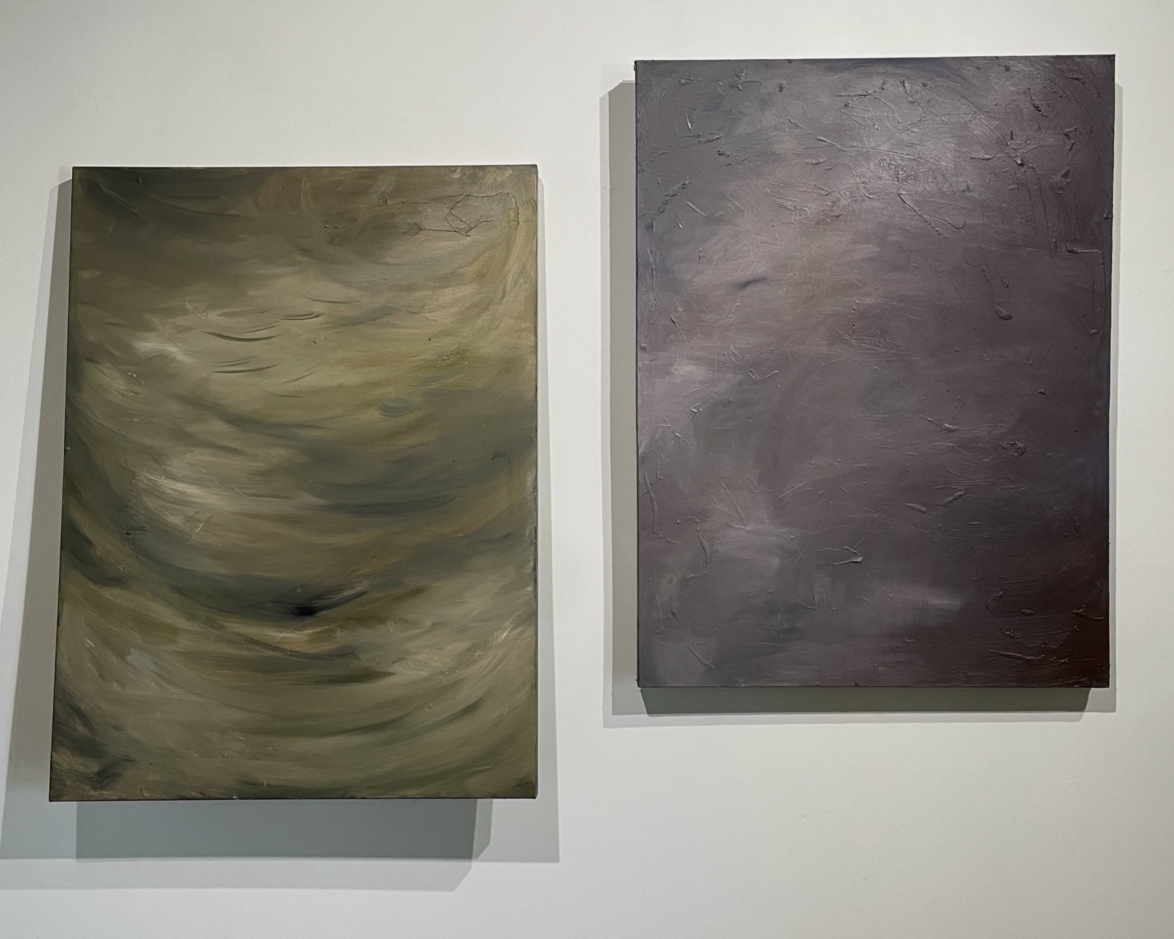 The Way We Were. 2022. Oil on Canvas. 36 x 48 inches and 36 x 48 inches