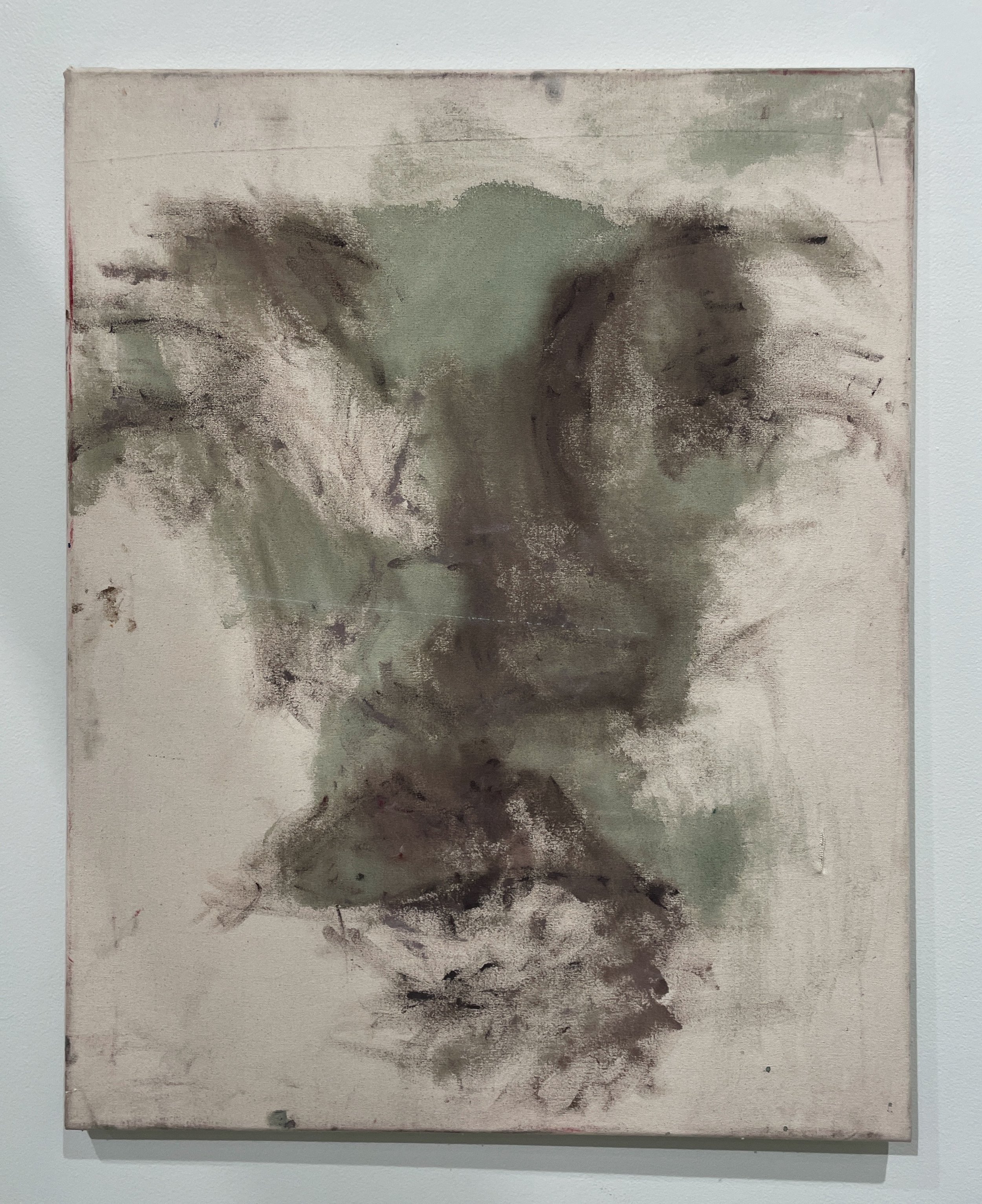 Anda, se feliz 2021. Oil on Canvas. 25 x 32 inches