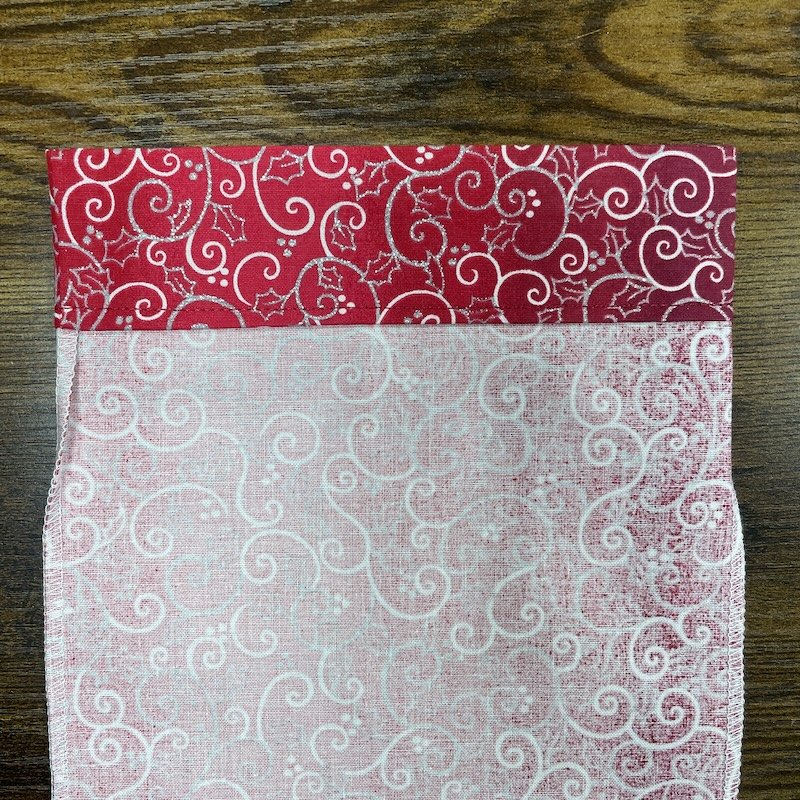 Stocking Liner - Red Holly Swirls.jpg