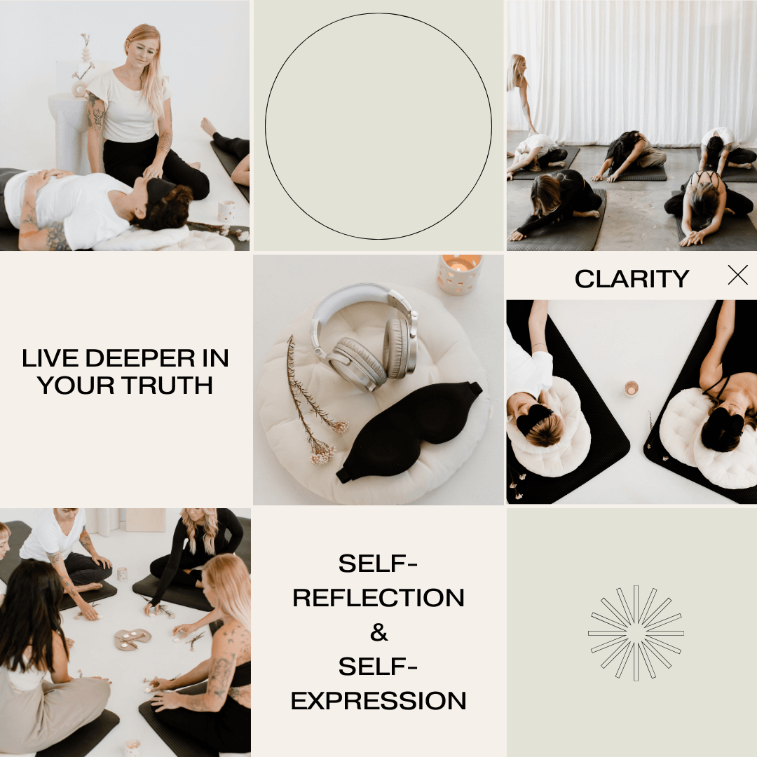 Nine self reflection images