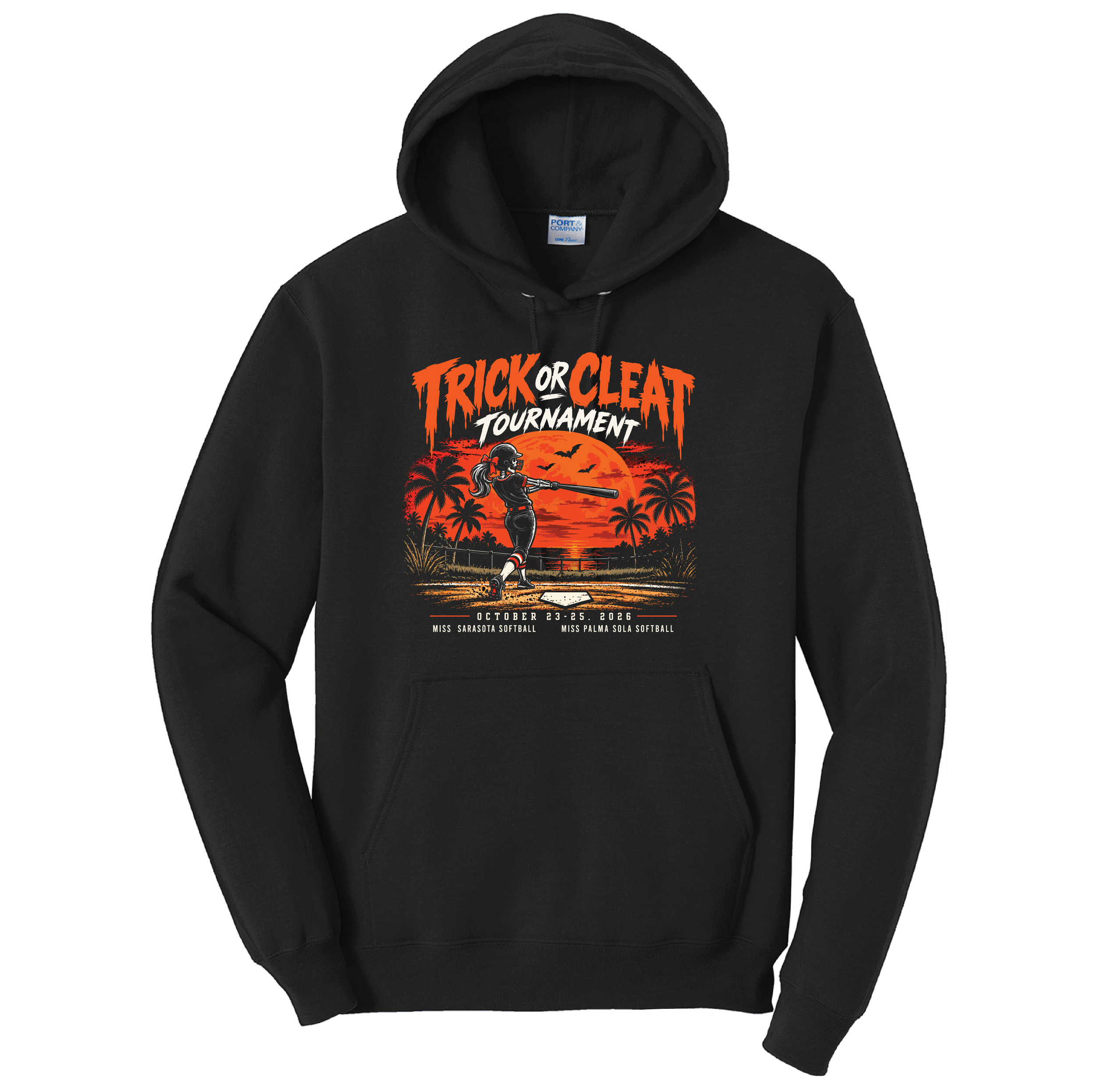 Port & Company™ Core Fleece Pullover Hooded Sweatshirt (2026 Trick or Cleat)