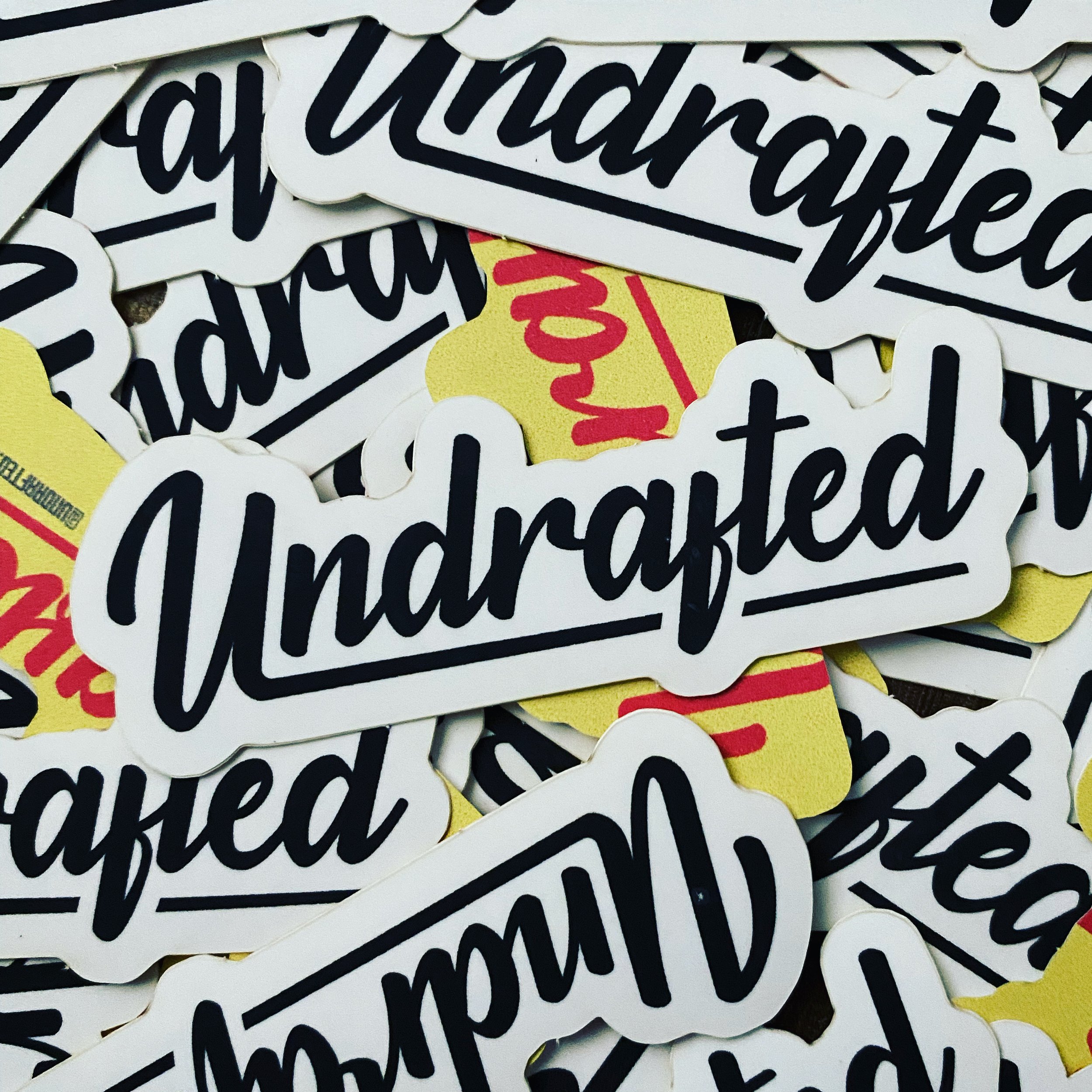 Undrafted Sticker