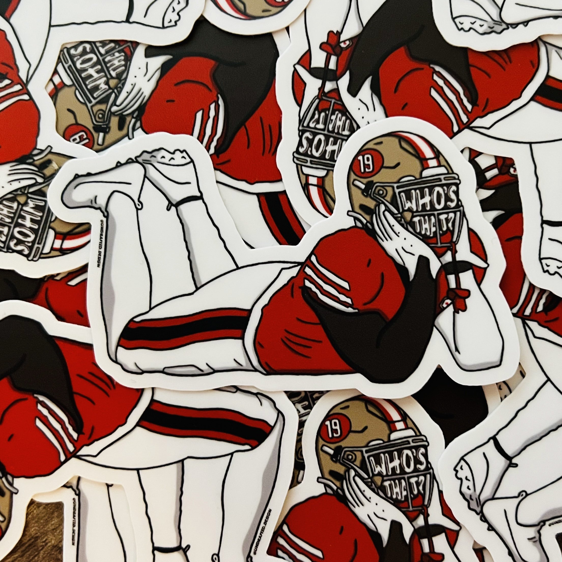 Deebo - Who's That Sticker