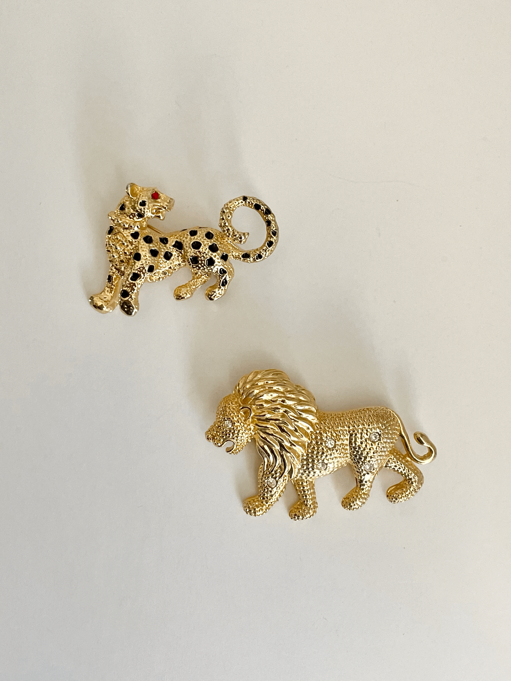 Big Cat Brooches (Vintage)