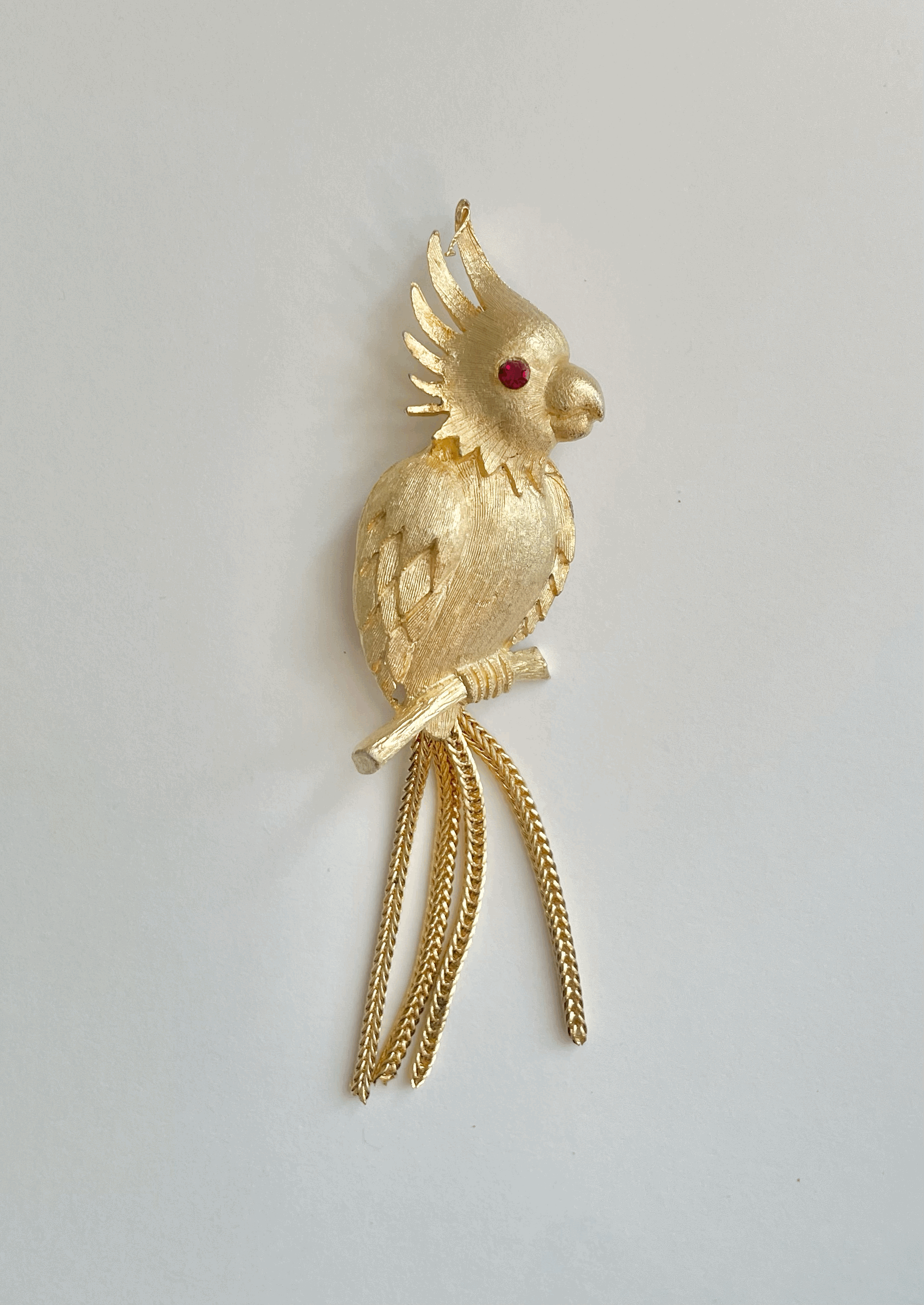 Vintage Parrot brooch