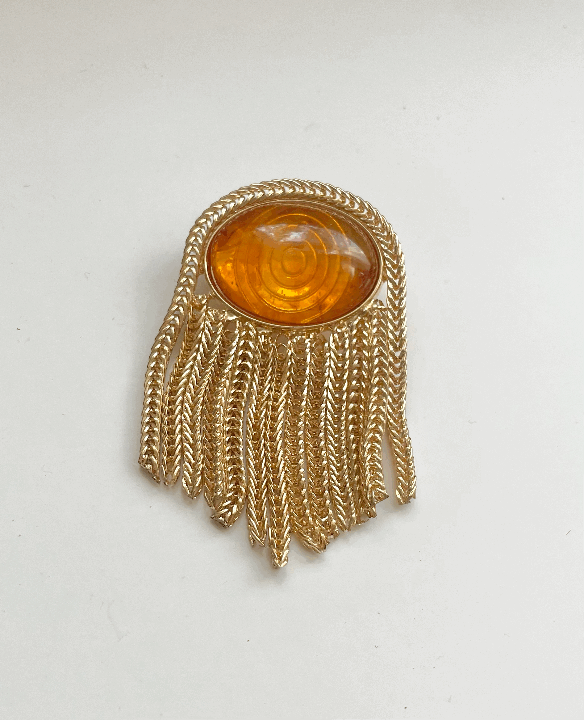 Fringe brooch (vintage)