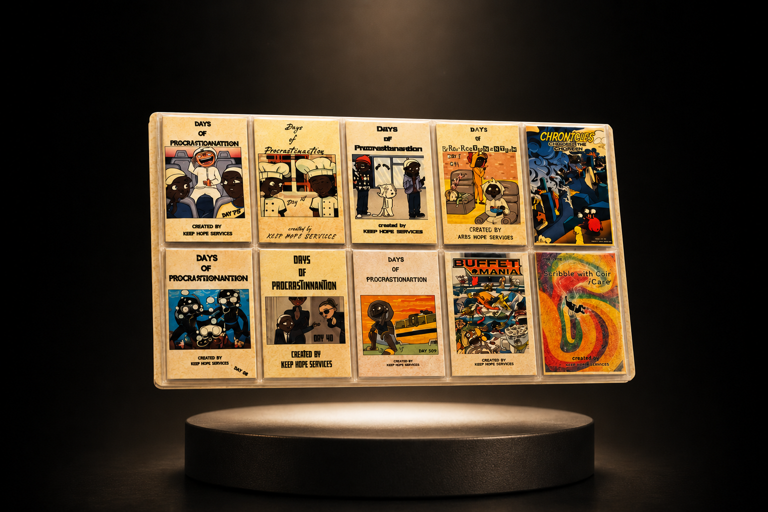 Freetown – The KHS Album | 10 Limited First Edition Mini Comics | Keep Hope Services