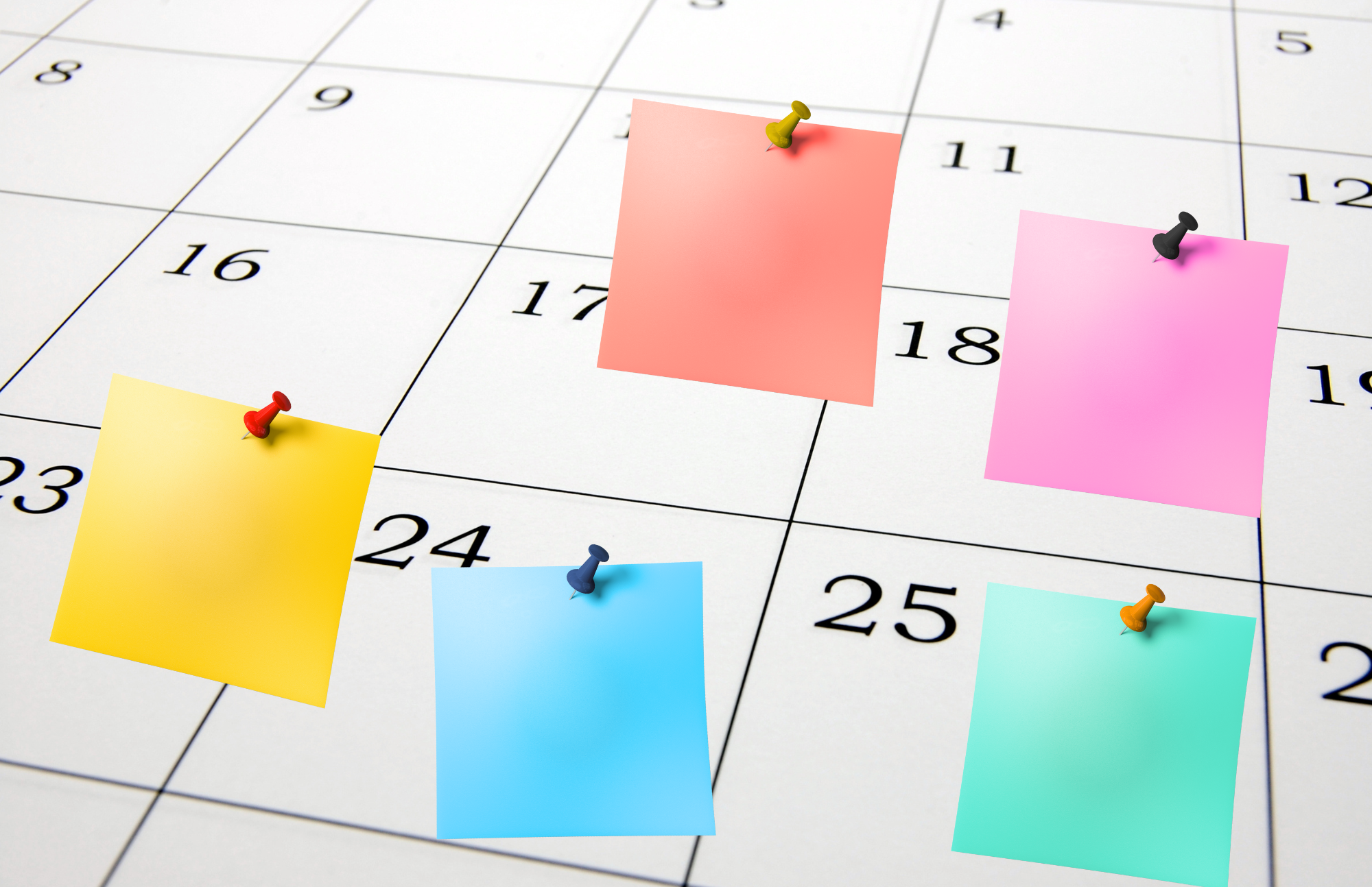 5 Non-Negotiable Days You Should Schedule Every Month