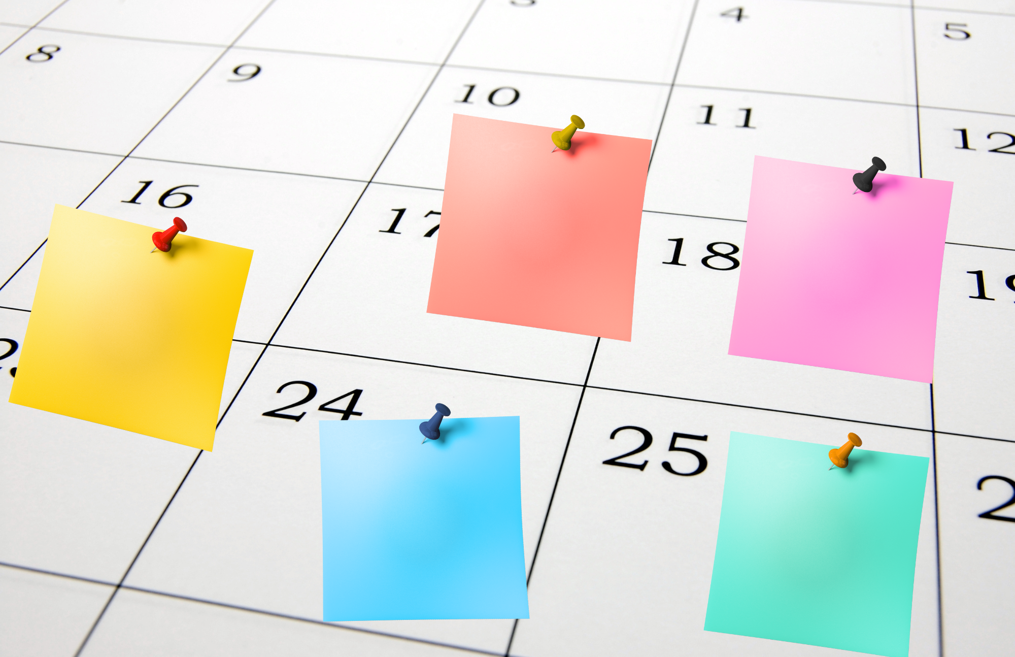 5 Non-Negotiable Days You Should Schedule Every Month — raconteurs