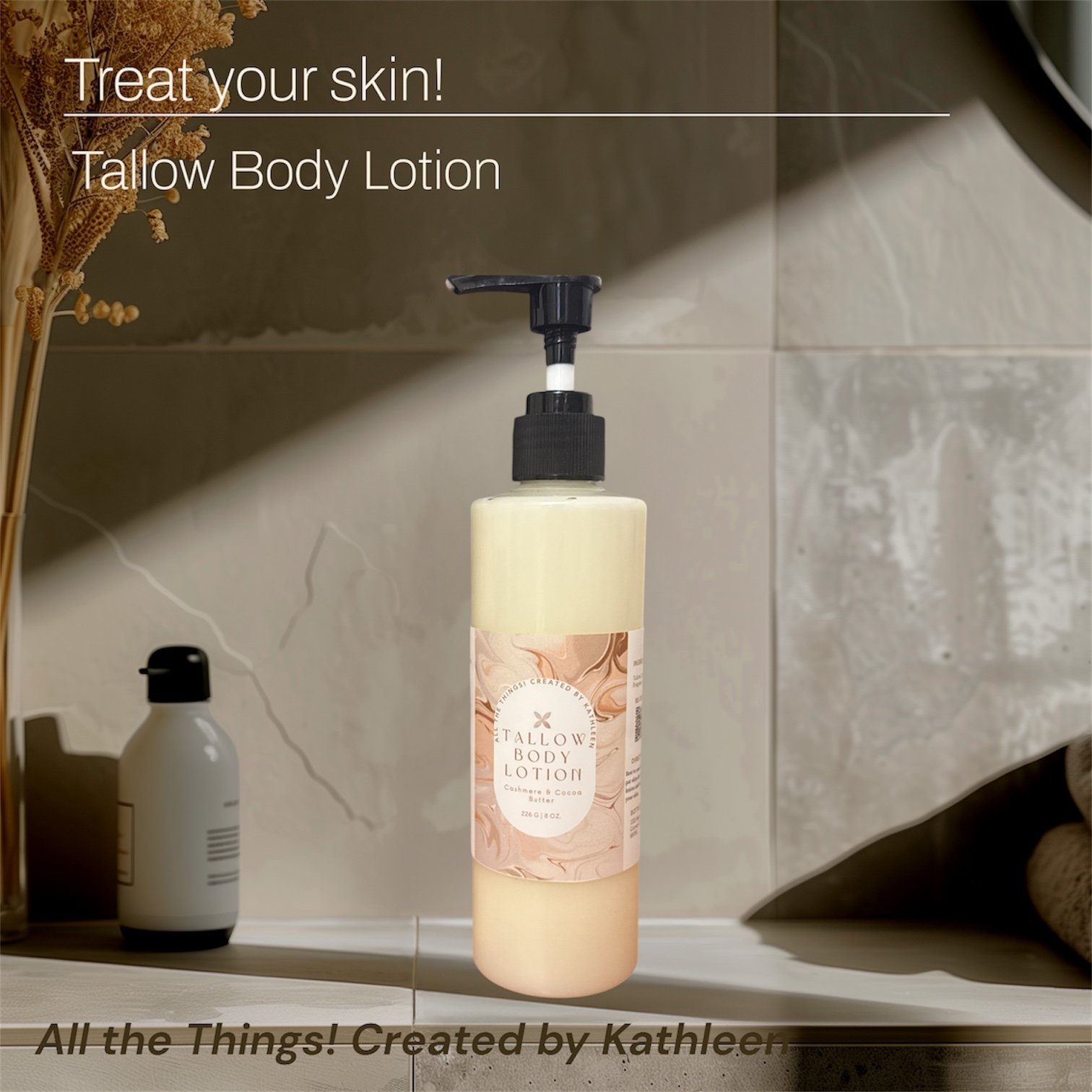 Tallow Cashmere & Cocoa Butter Body Lotion