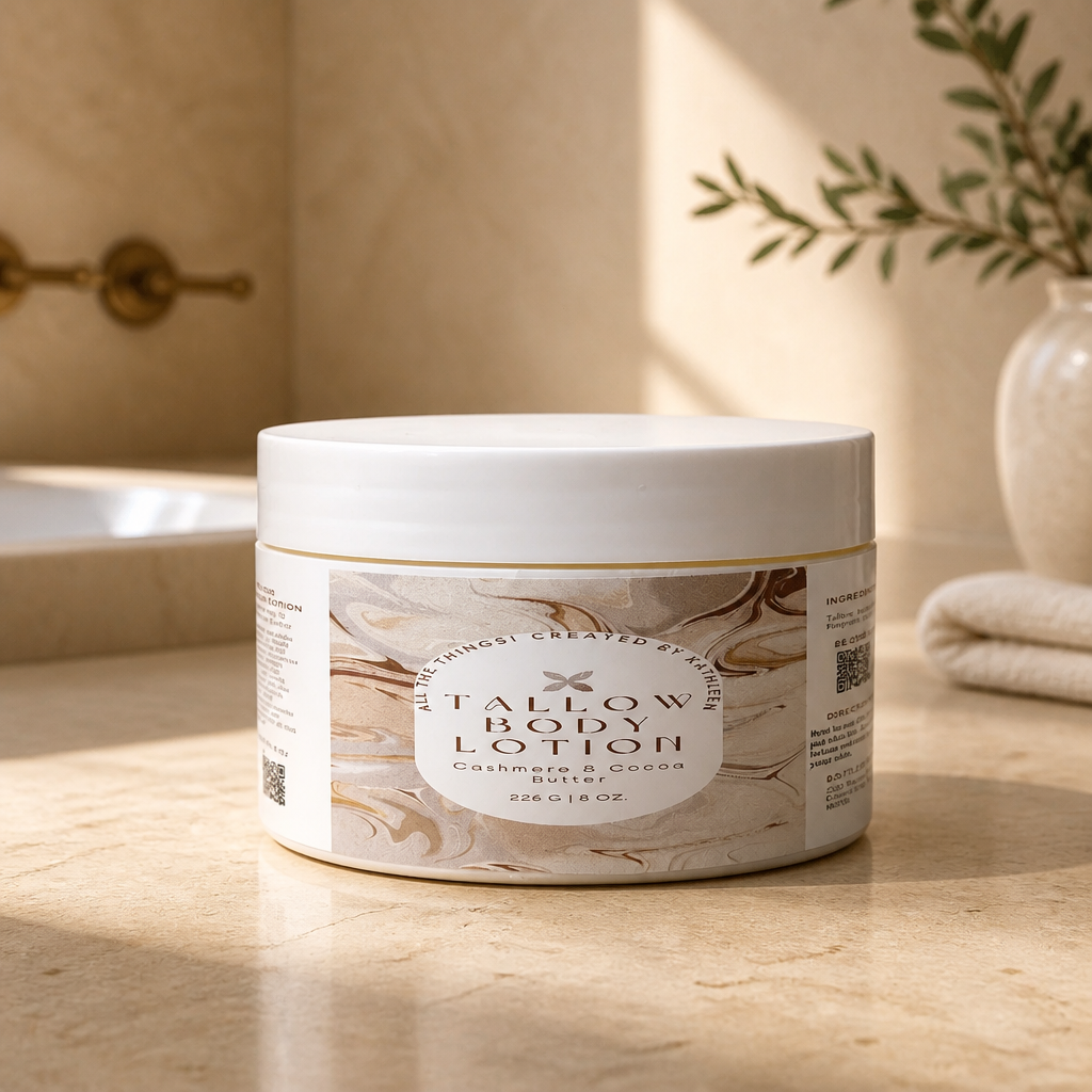 Tallow Cashmere & Cocoa Butter Body Lotion