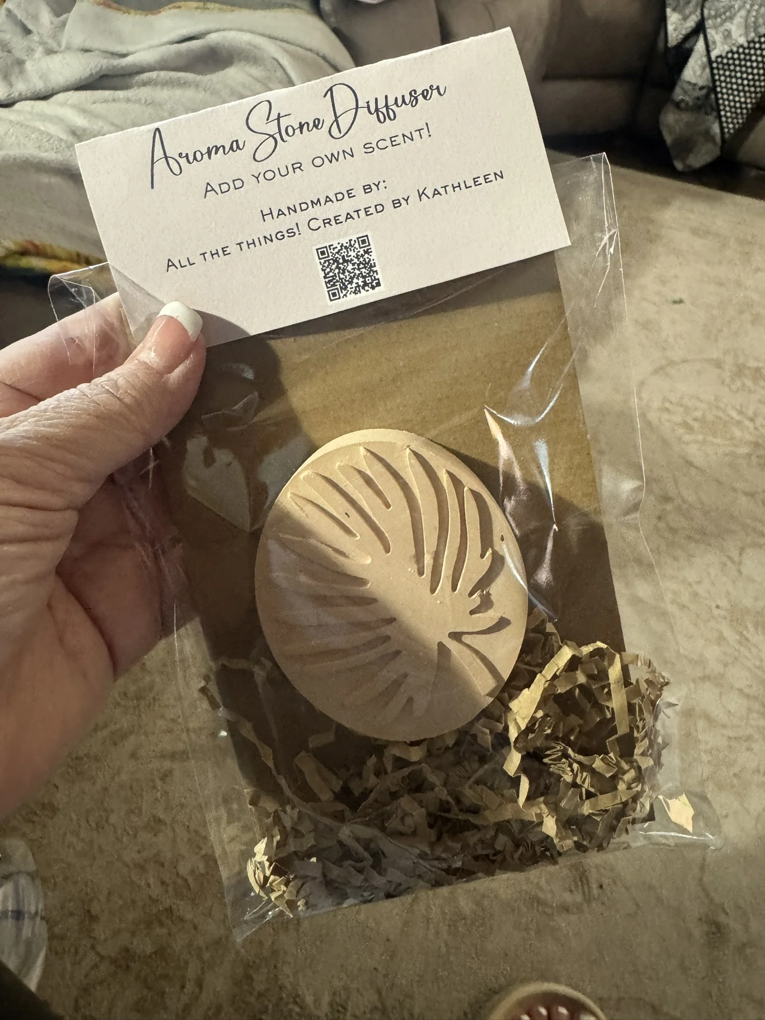 Handcrafted Botanical Aroma Stone Diffuser
