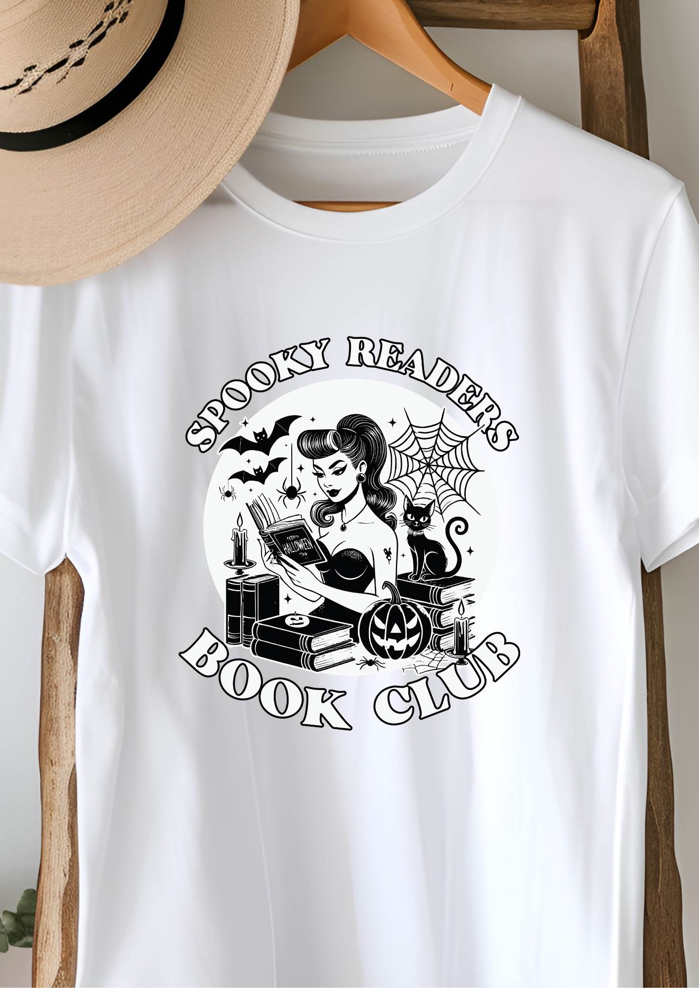 Spooky Readers Book Club T-shirt