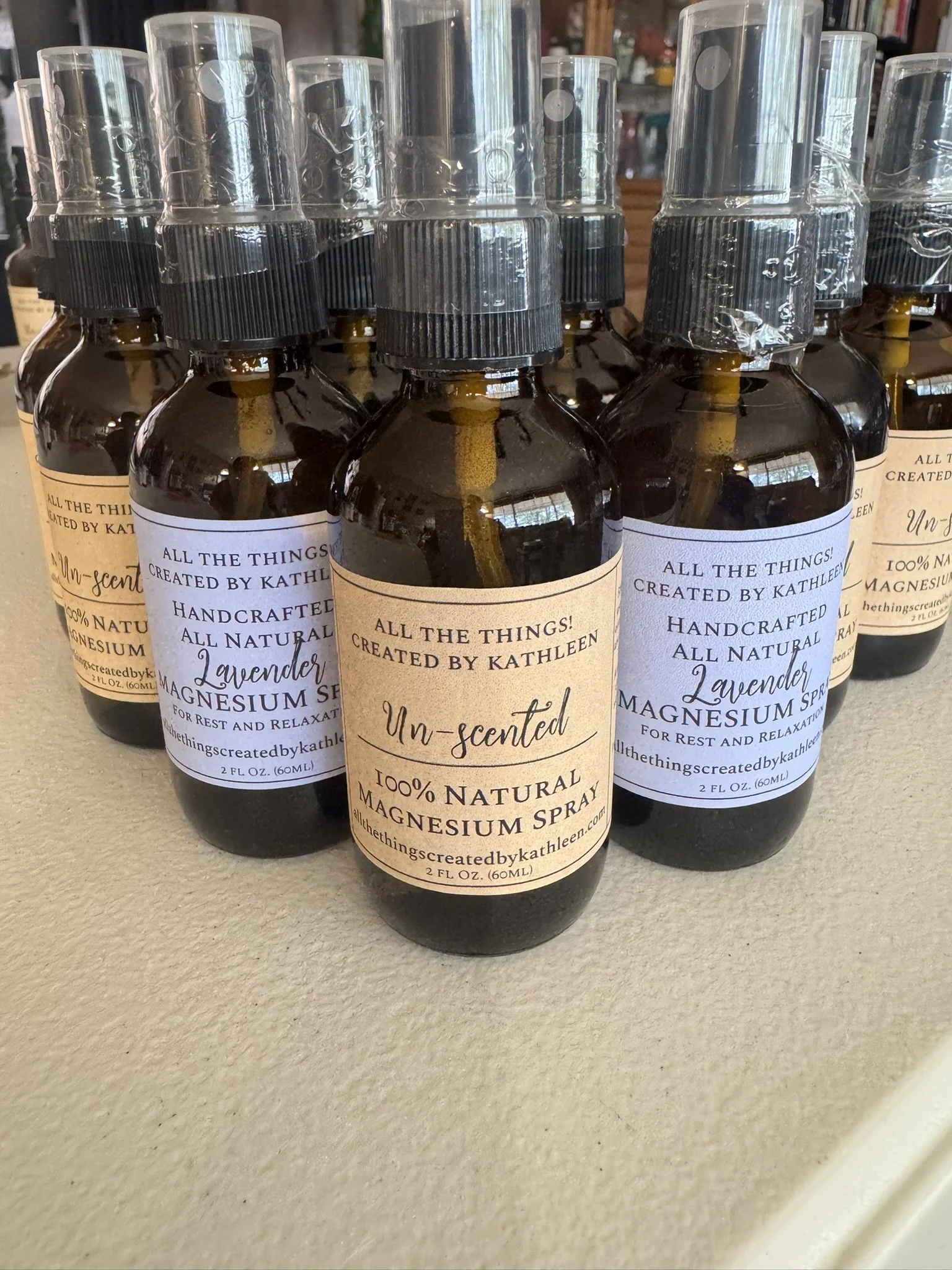 100% Natural Magnesium Spray