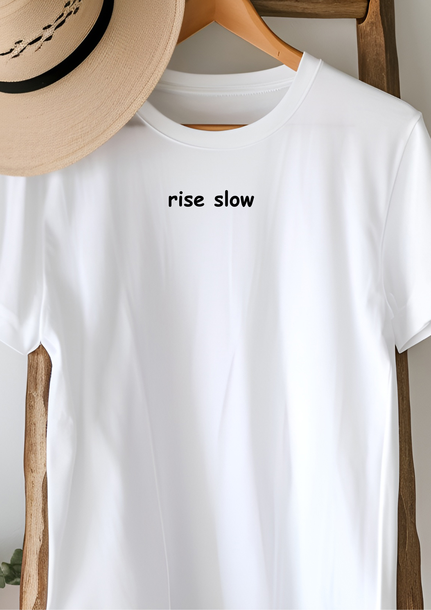 rise slow T-shirt