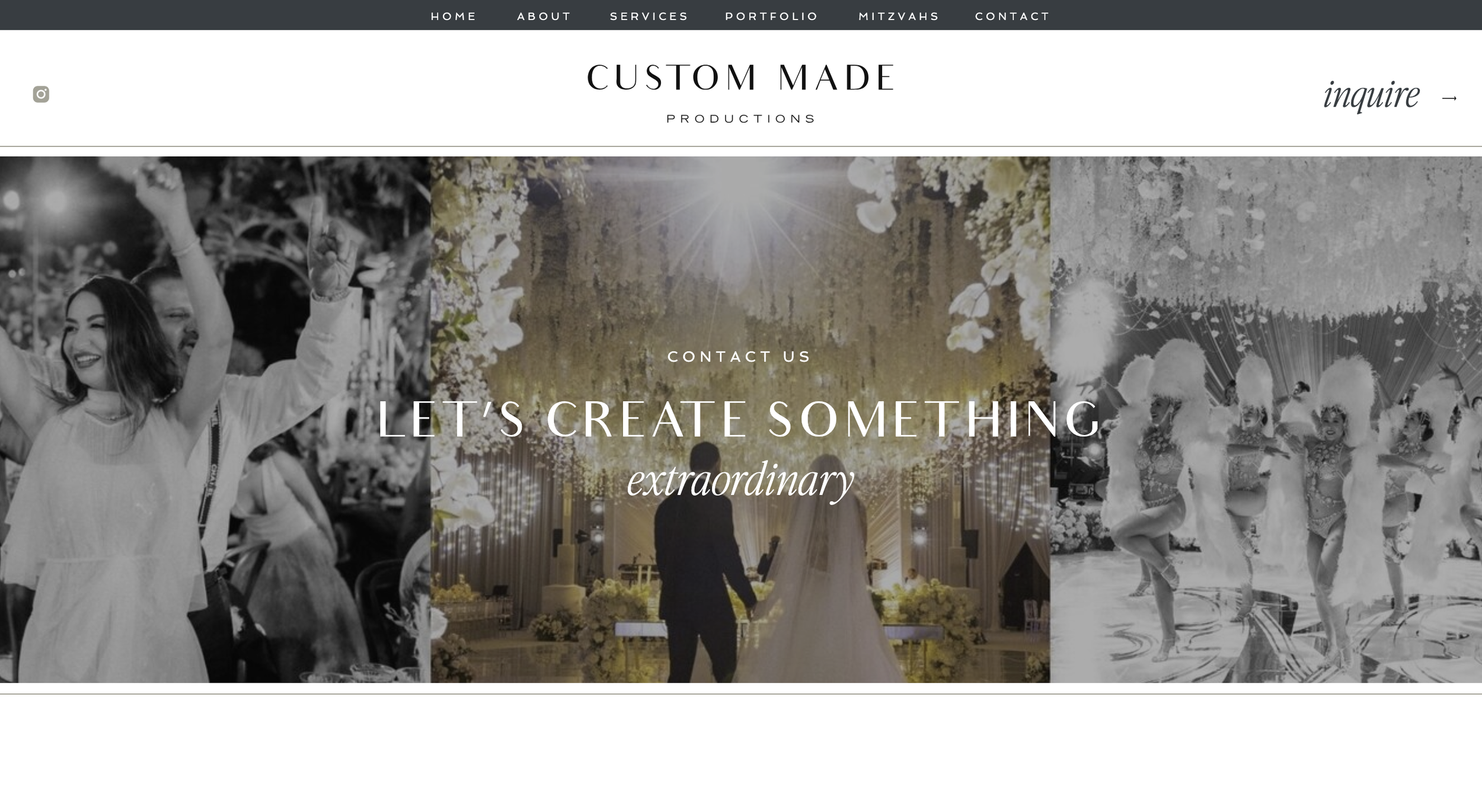 "Elegant, innovative; captivating" cinematography company based in Beverly Hills.