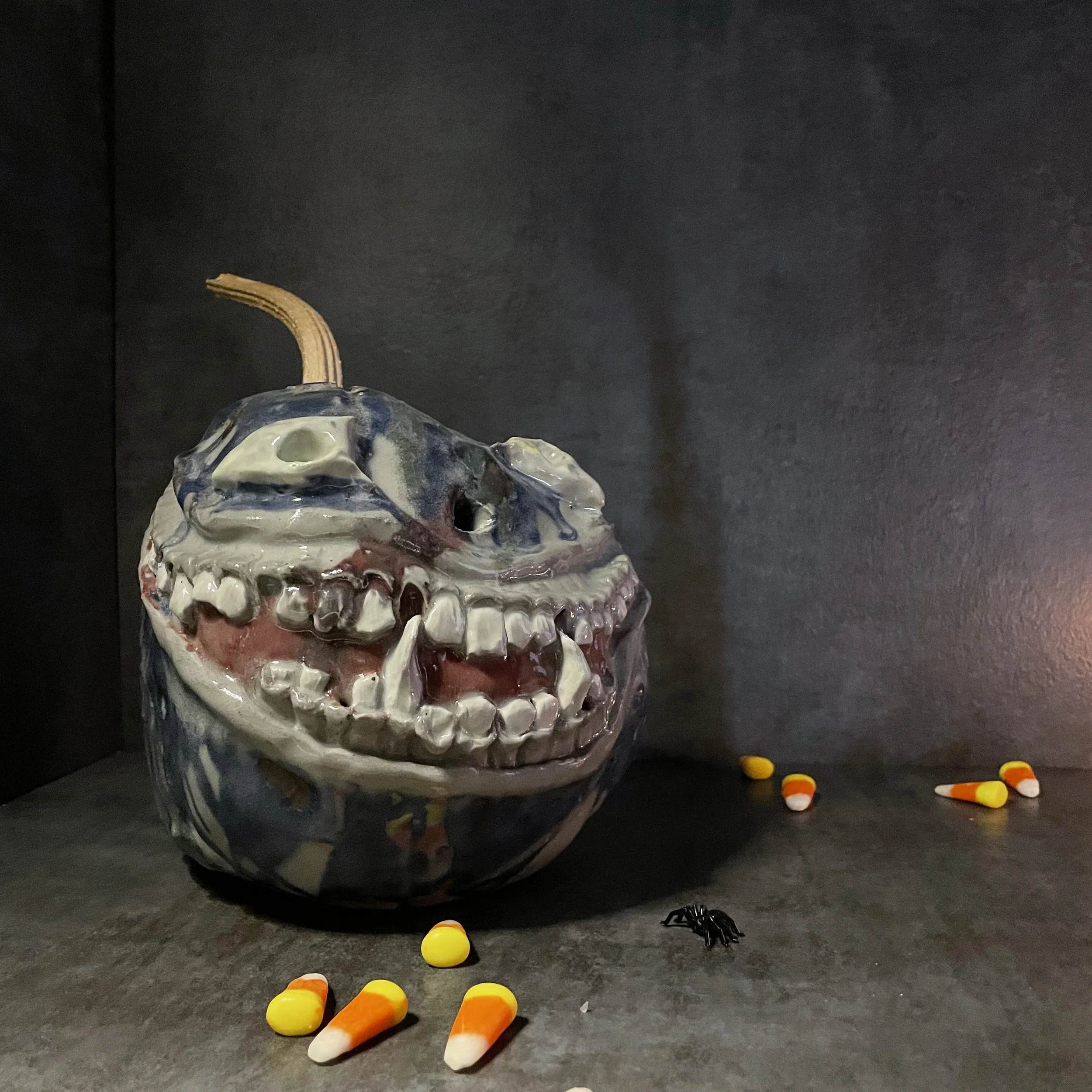 Jack, stoneware clay with glaze, 2019