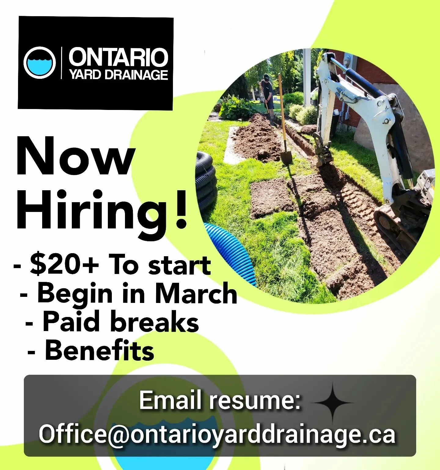 ONTARIO YARD DRAINAGE
