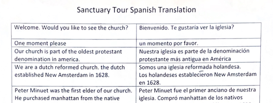 santuary tour
