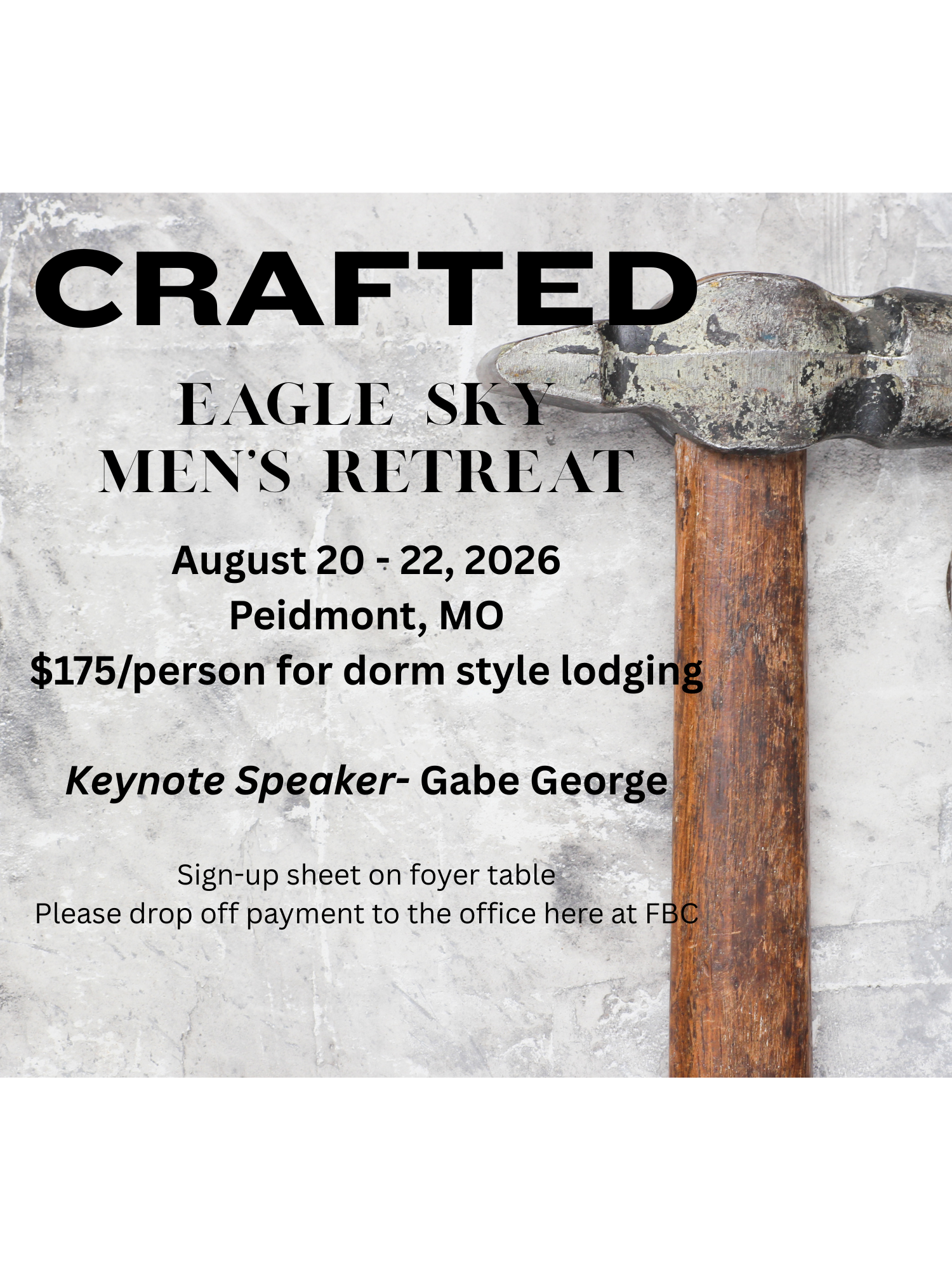 Men's Retreat at Eagle Sky