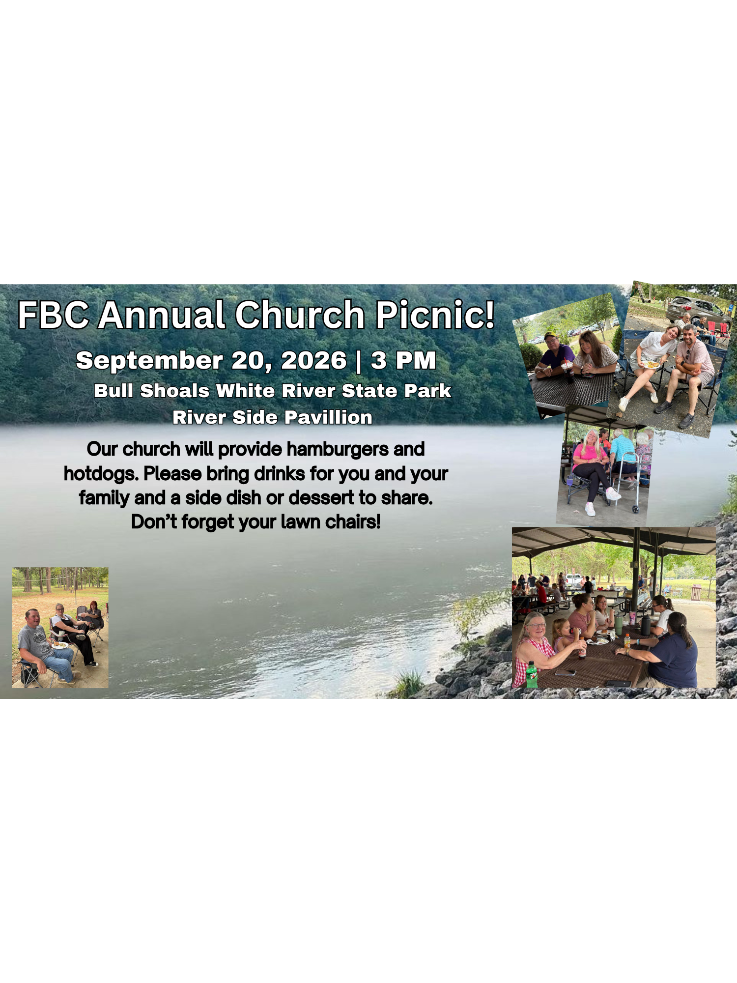 2026 ANNUAL CHURCH PICNIC!
