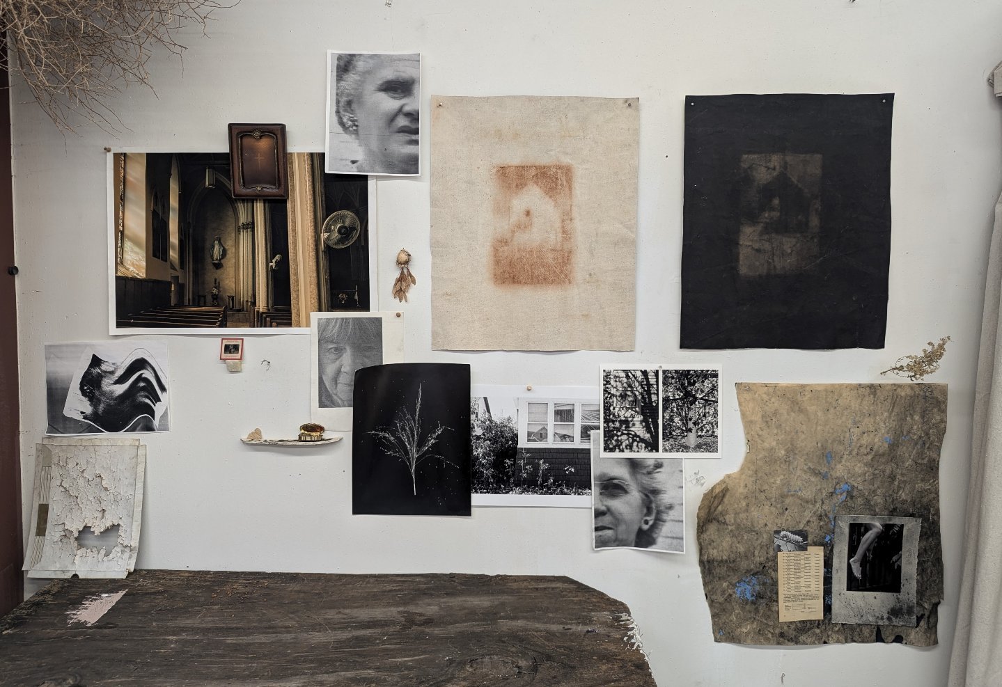 Studio wall