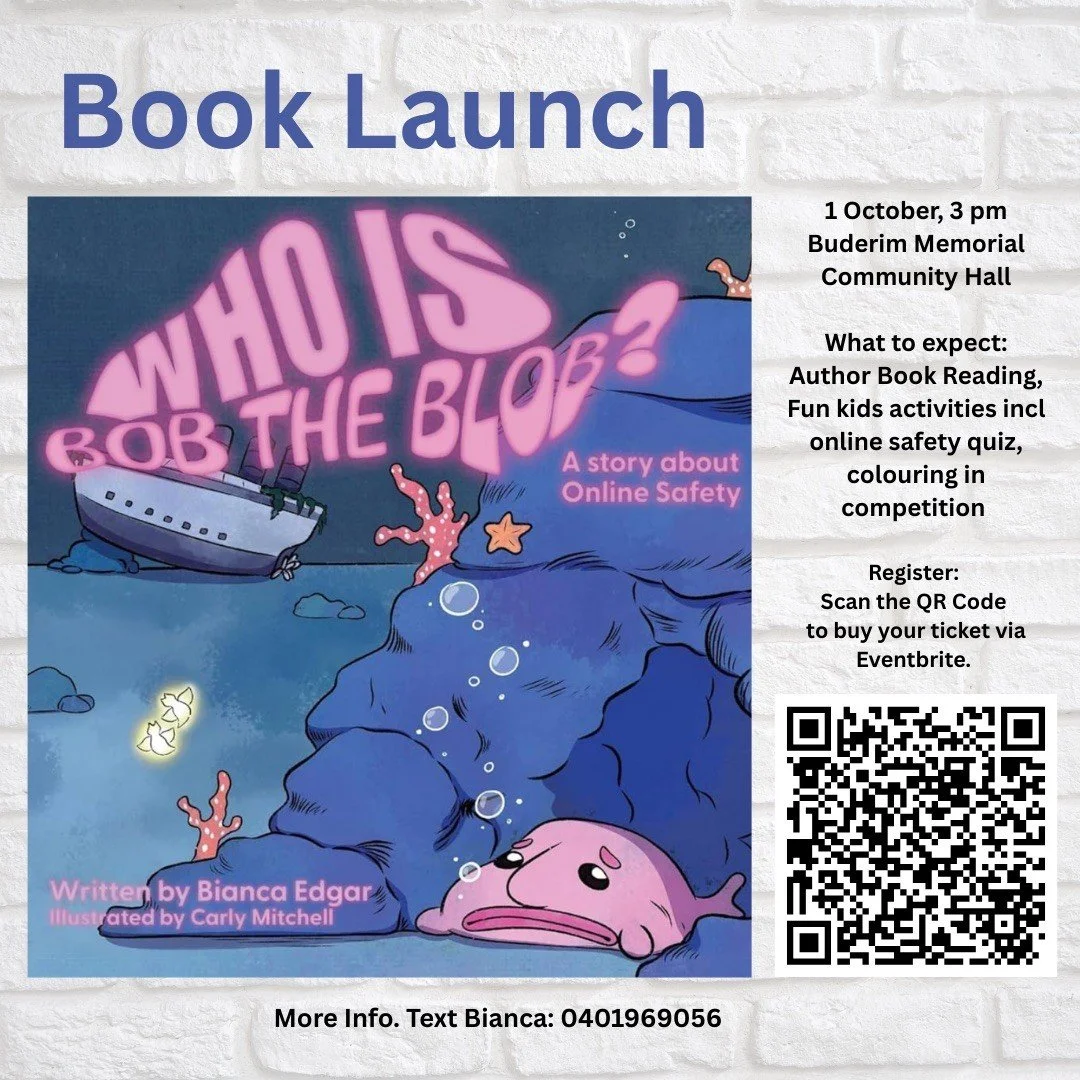 Book Launch - Who is Bob the Blob?