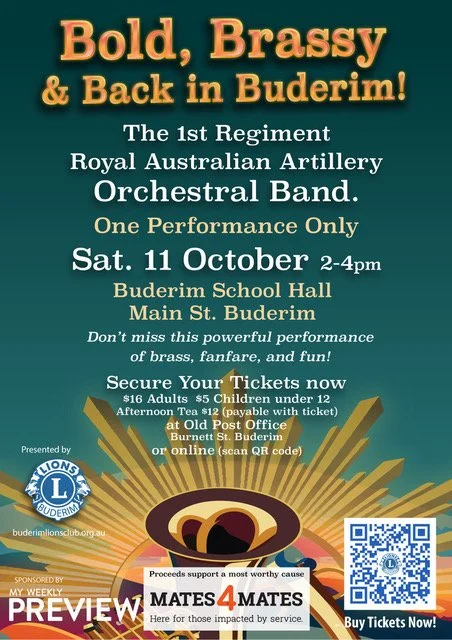 Bold, Brassy & Back in Buderim