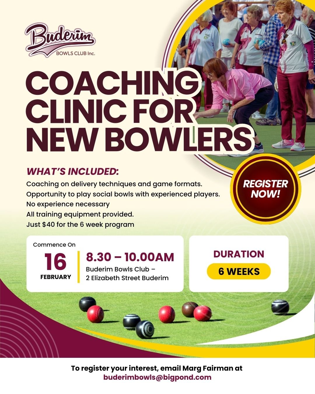 Coaching Clinic For New Bowlers 