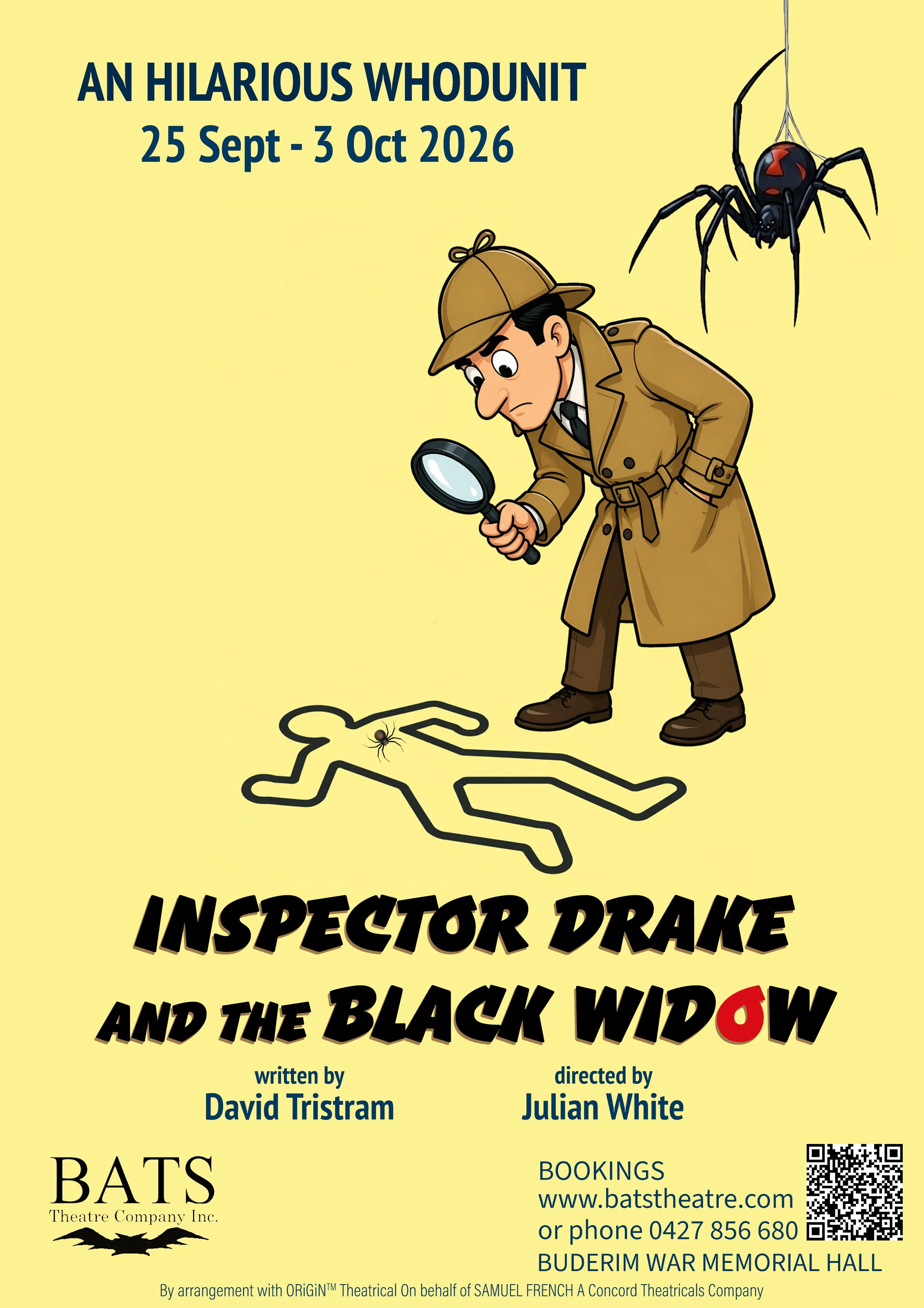 Inspector Drake & The Black Widow by BATS