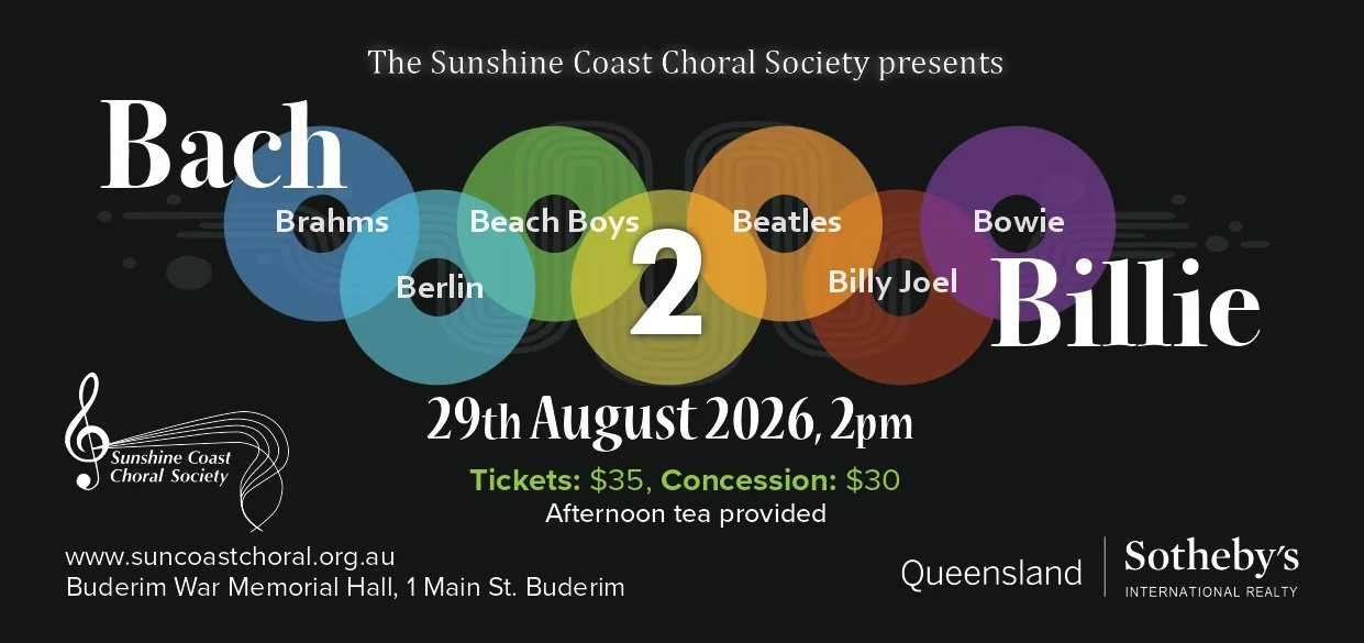 Bach To Billie by Sunshine Coast Choral Society